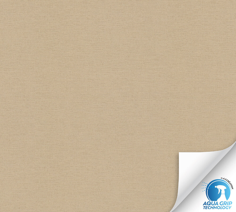 A.S. Creation Vliestapete WOW-DESIGNDROP - braun - Textilstruktur - vorgekleistert - 10 Meter