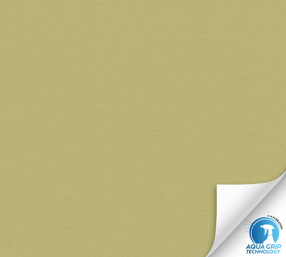 A.S. Creation Vliestapete WOW-DESIGNDROP - grün - Textilstruktur - vorgekleistert - 10 Meter
