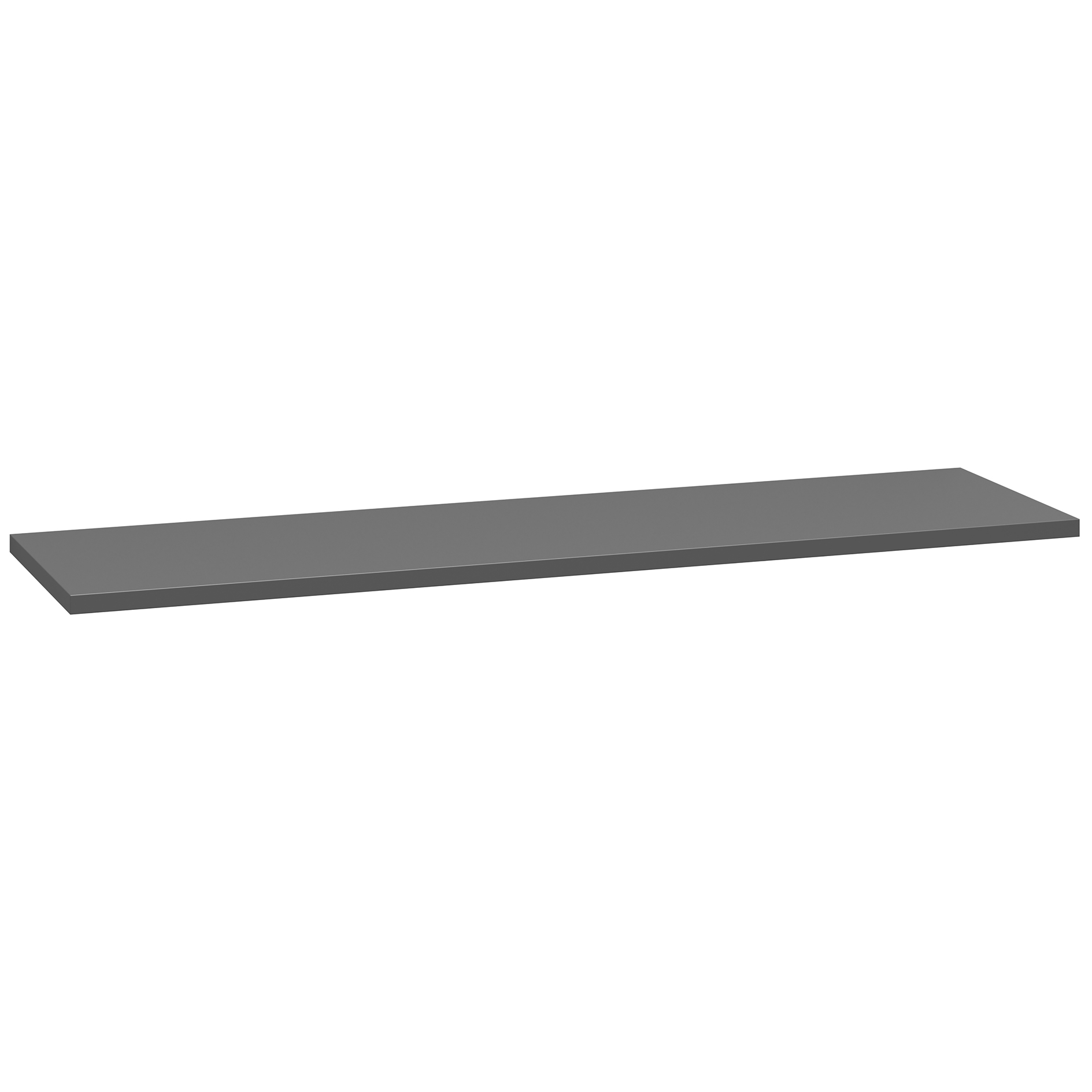 Abdeckplatte - anthrazit - 128x35 cm