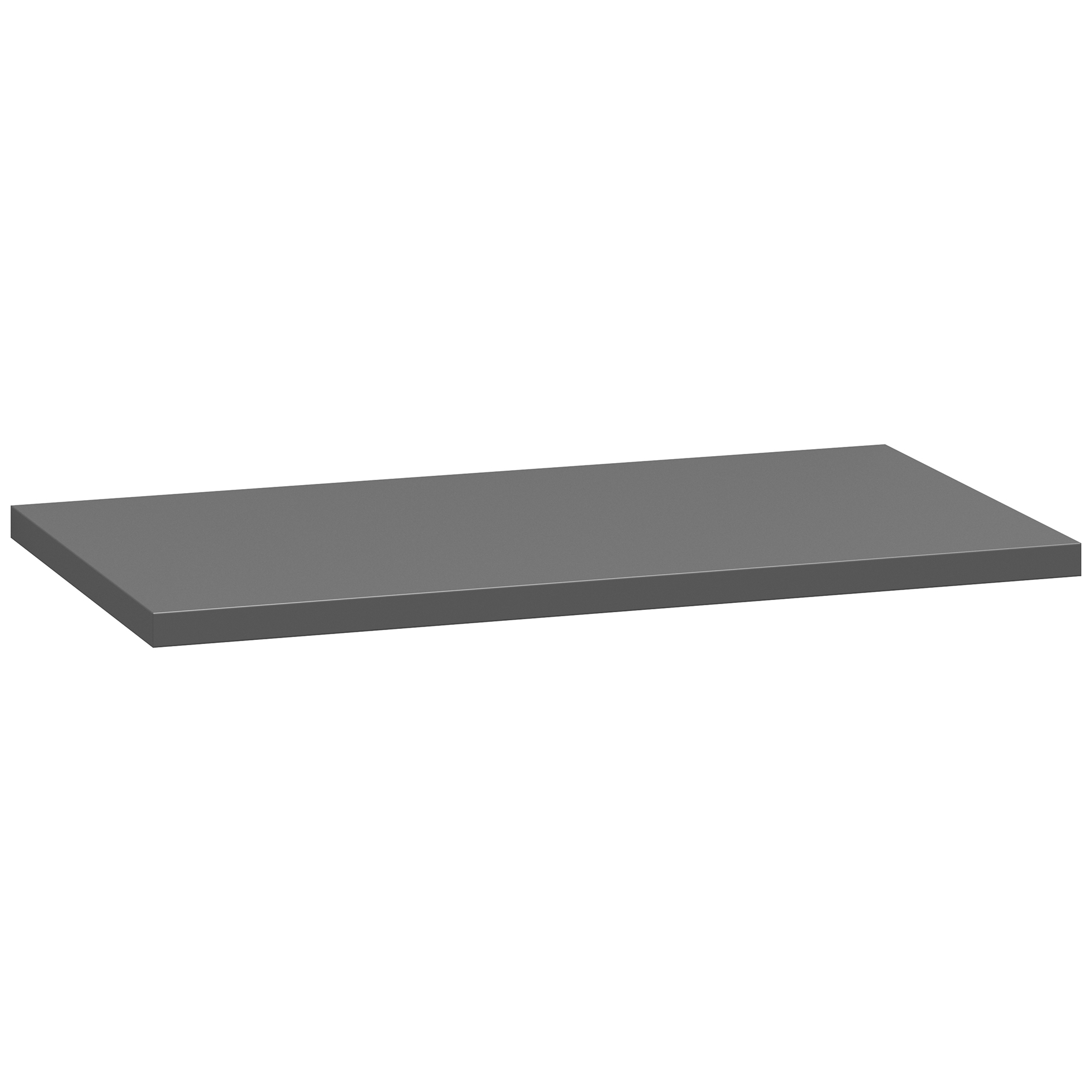 Abdeckplatte - anthrazit - 64x35 cm