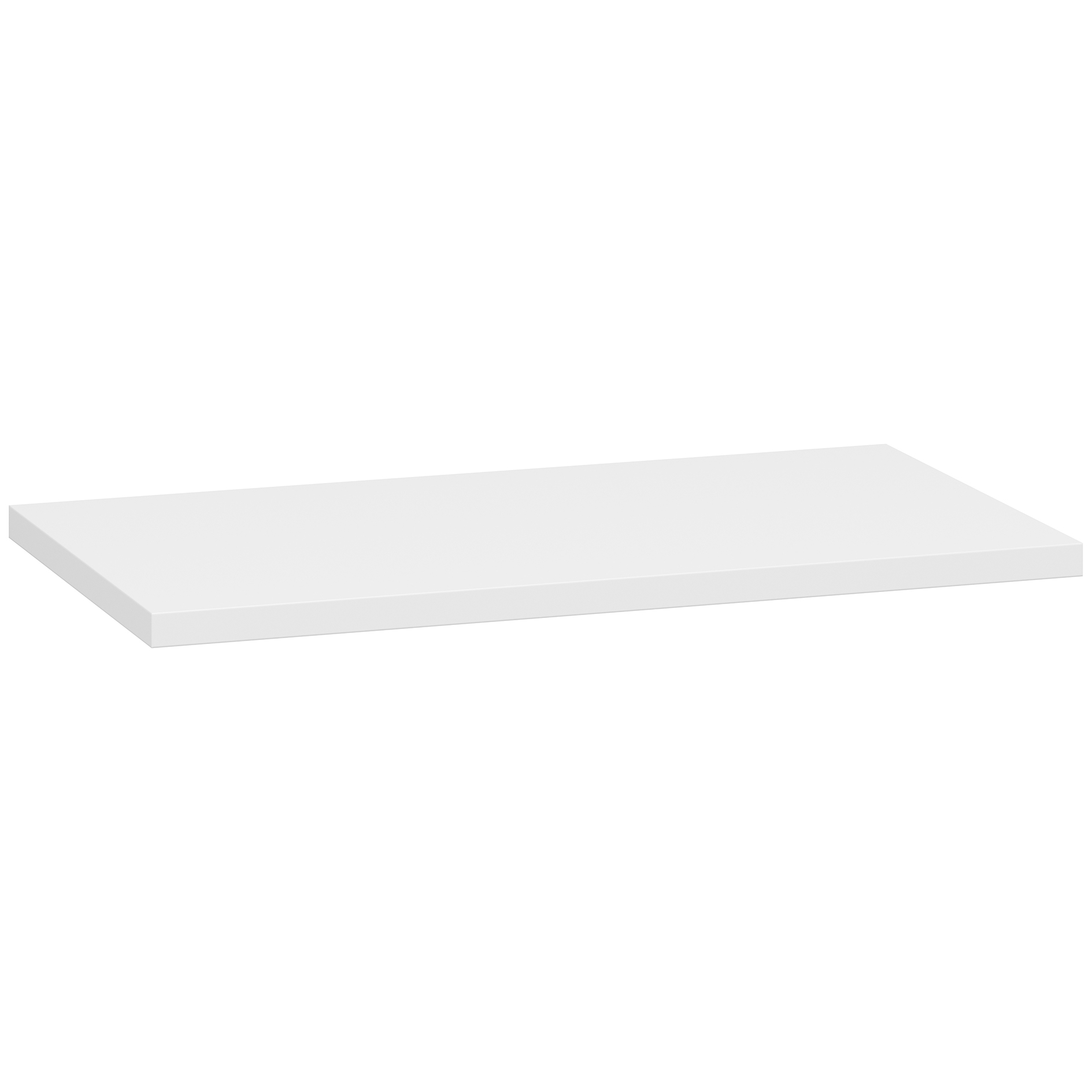 Abdeckplatte - weiß - 64x35 cm