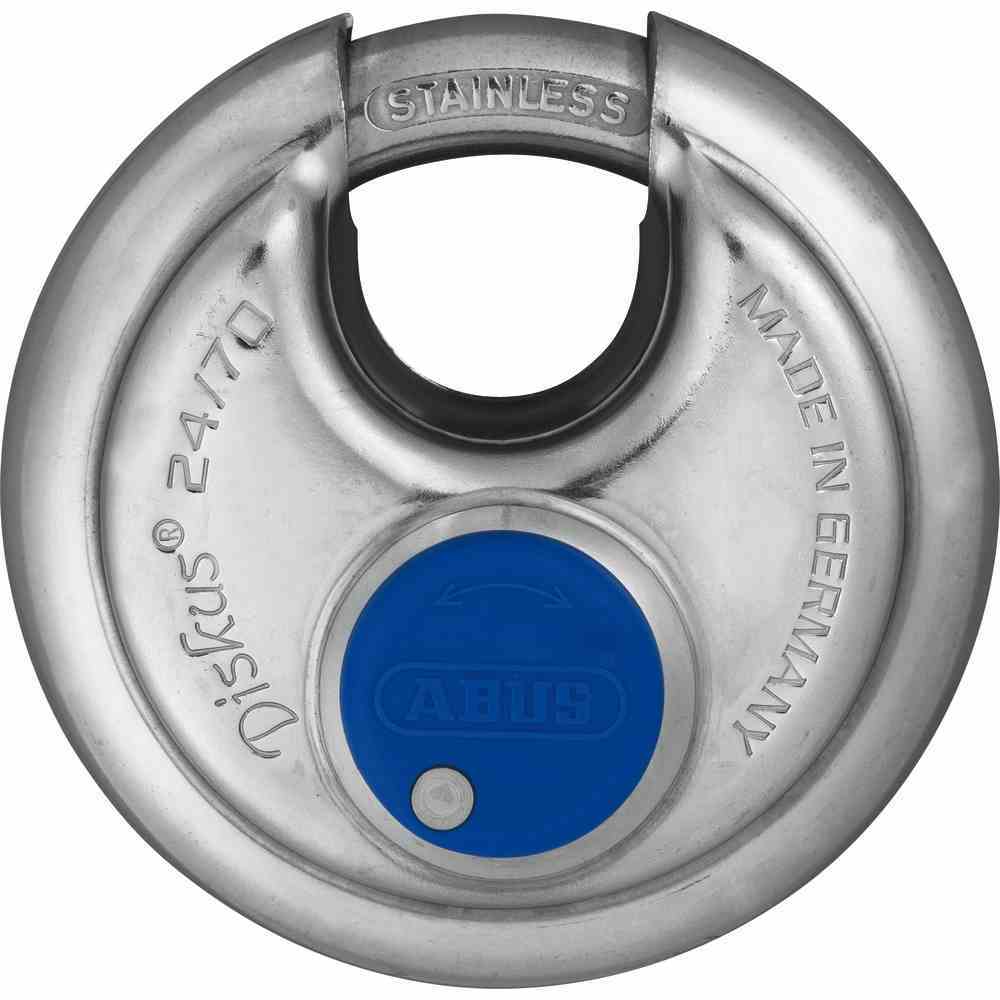 ABUS Diskus-Hangschloß 24IB/70 - silber - Edelstahl