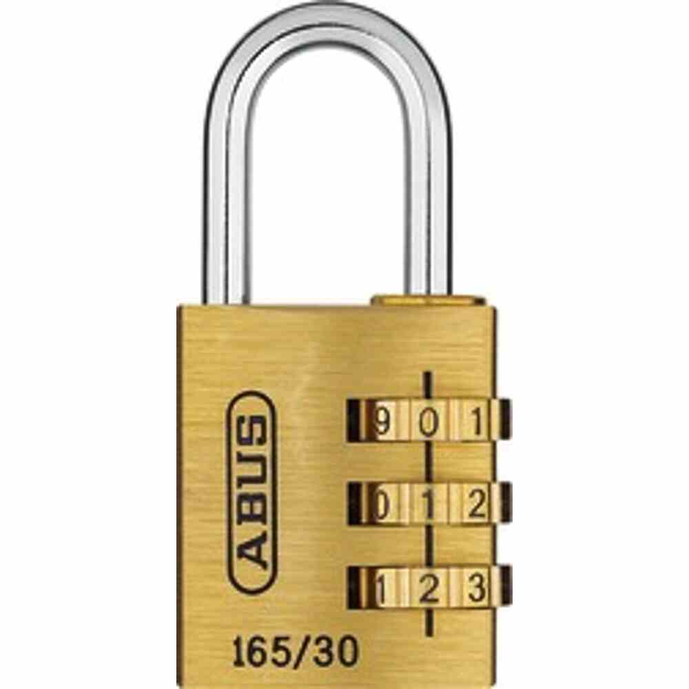 ABUS Zahlenschloss - Messing - 165/30