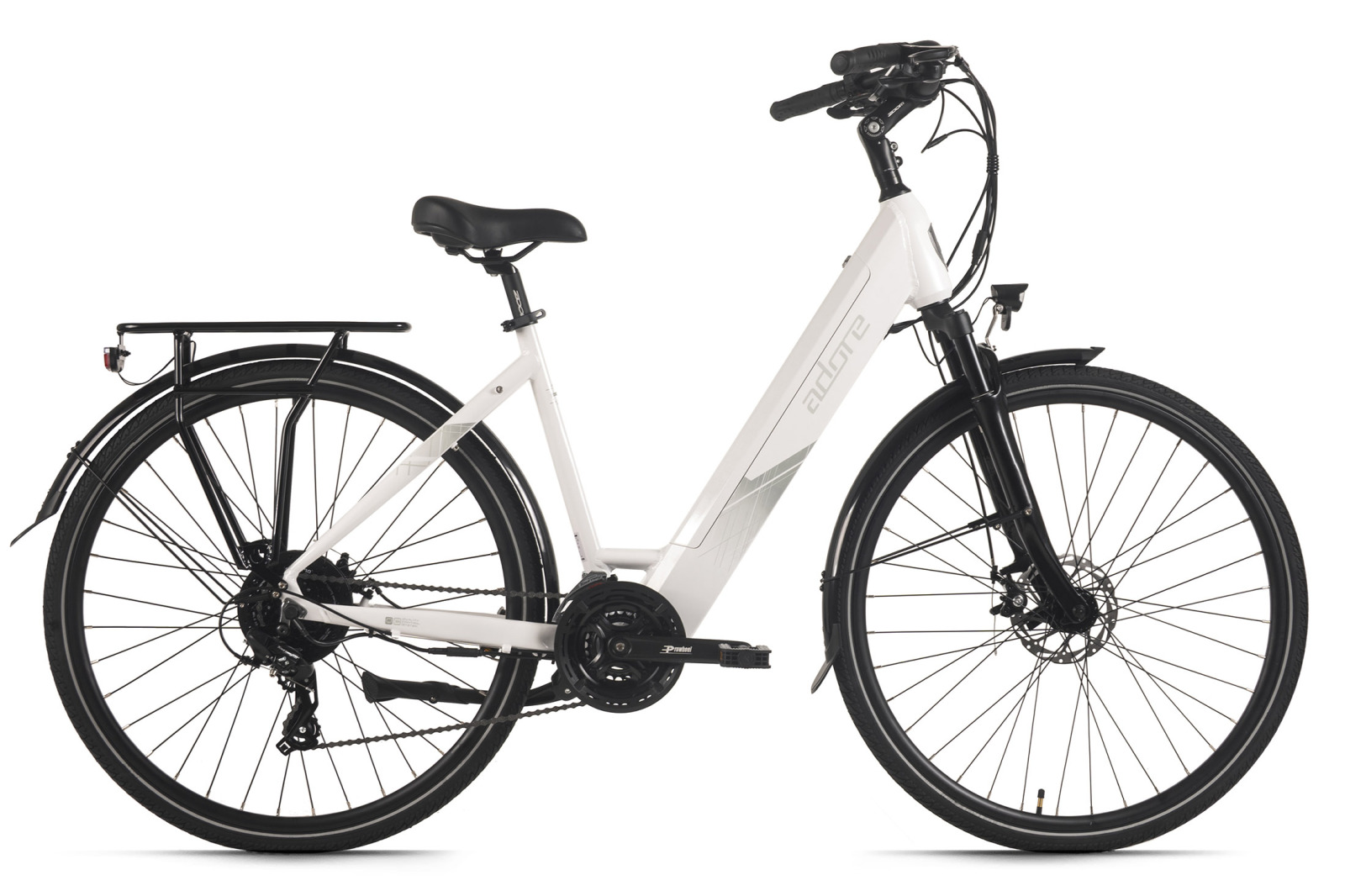 ADORE Damen E-Trekkingbike ATR-180 - weiß - 28 Zoll