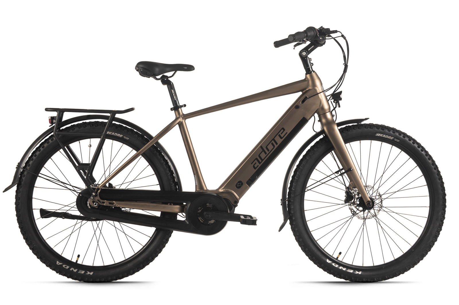 ADORE Herren E-Citybike - bronze - 27,5 Zoll