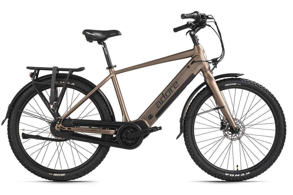 ADORE Herren E-Citybike CX-290 - bronze - 27,5 Zoll