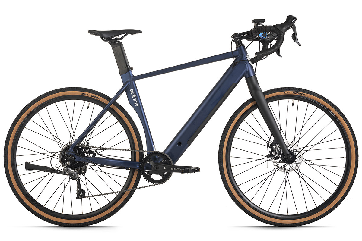ADORE Herren E-Gravelbike GTR-770 - dunkelblau matt - 28 Zoll