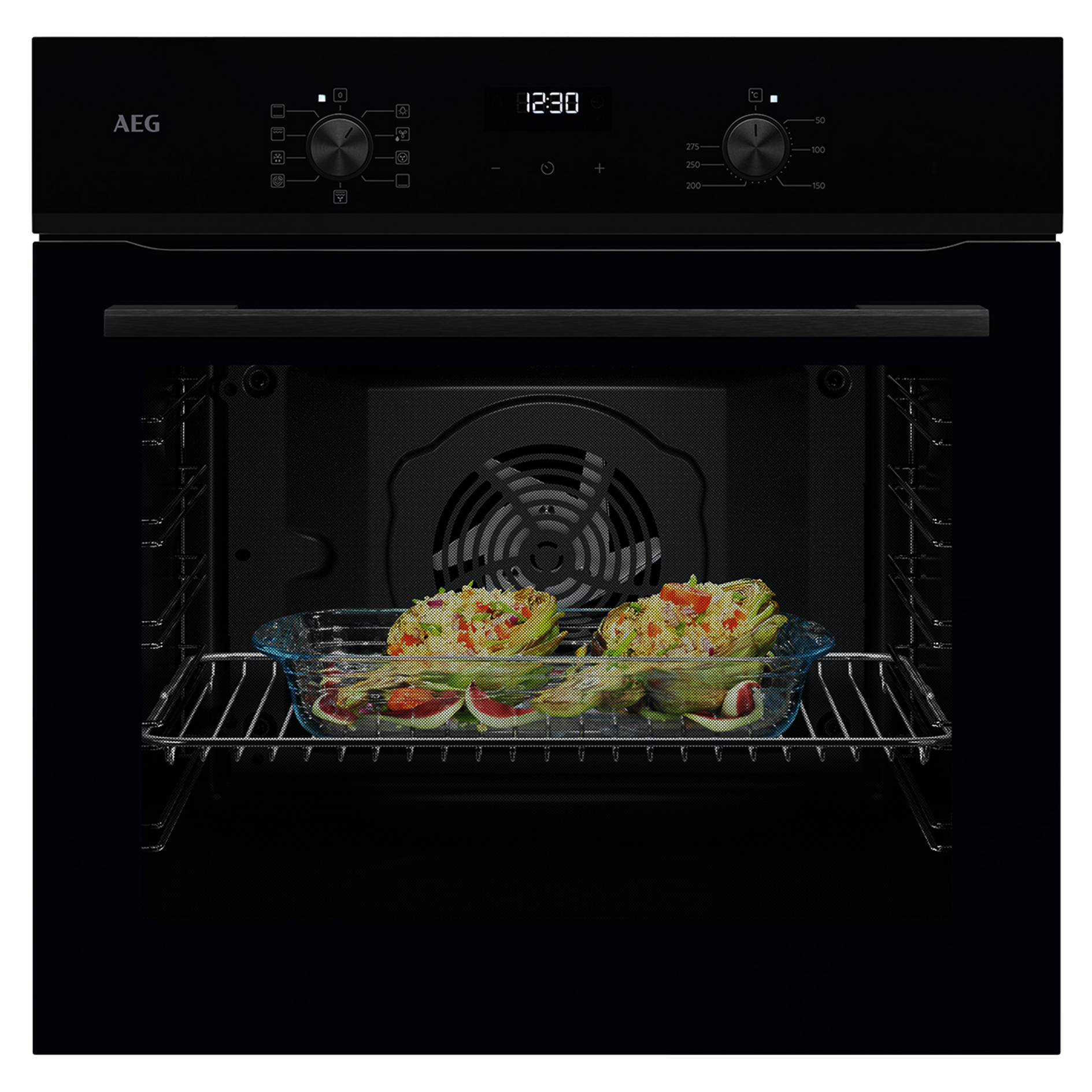 AEG Einbau-Backofen BE1100B - schwarz - A+