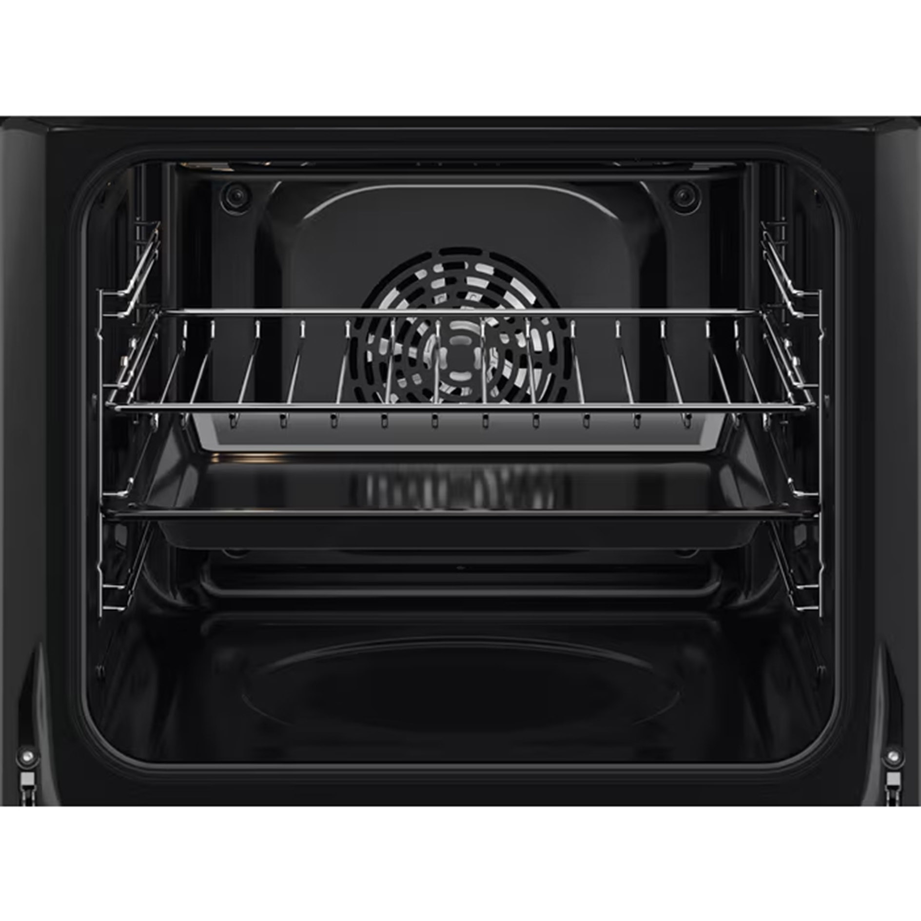 AEG Einbau-Backofenset AB11B1 - schwarz - A