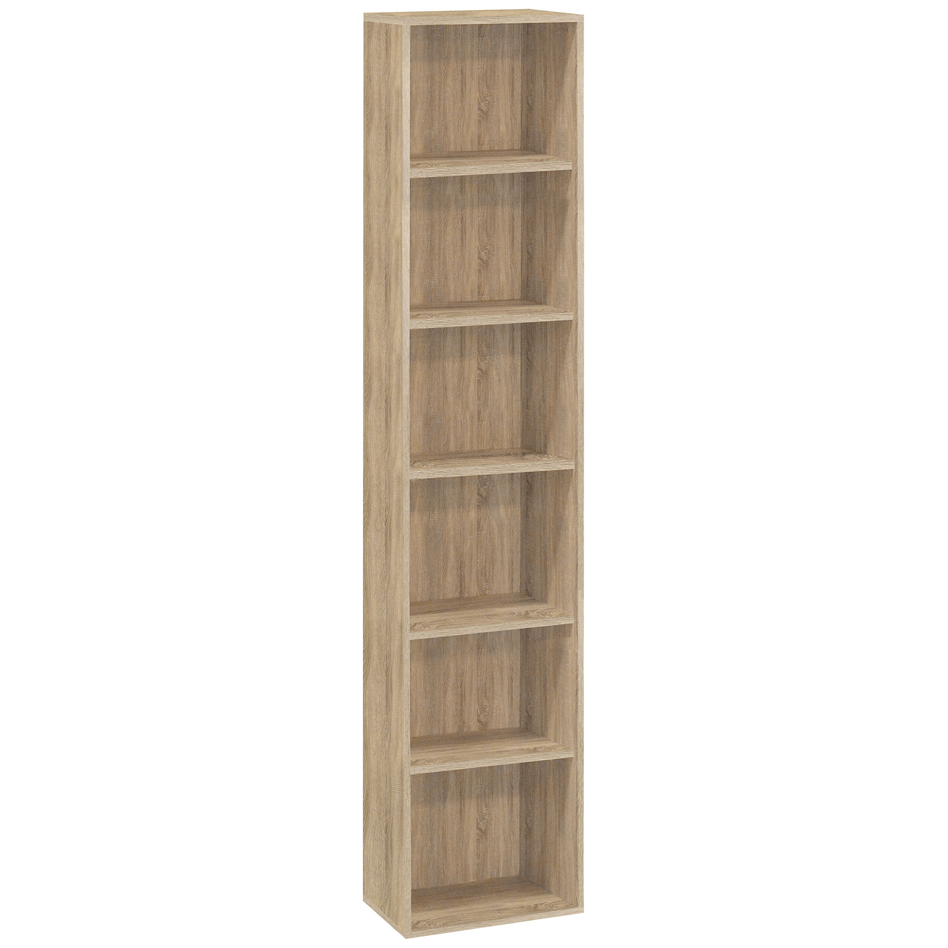 Aktenregal - Eiche sägerau - 41x215 cm