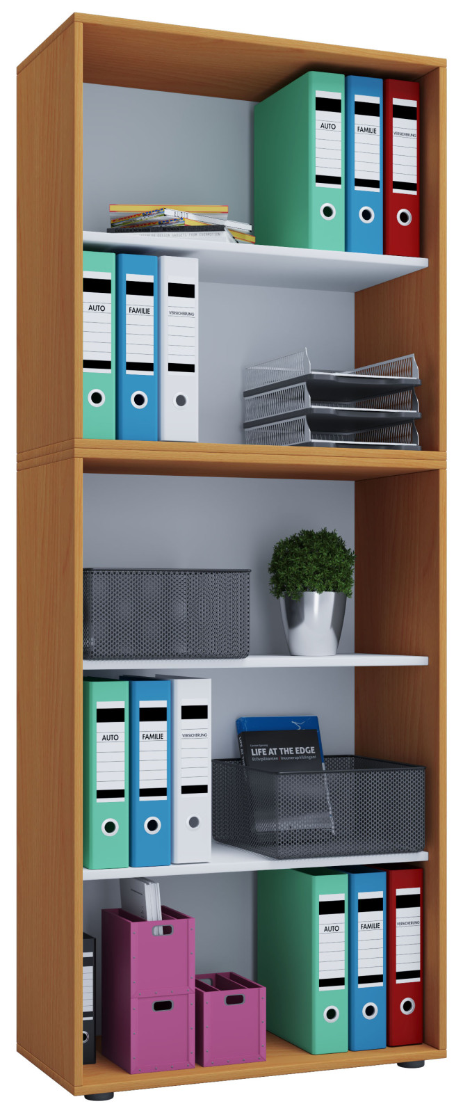 Aktenregal LONA XXL - Buche - 70 cm breit