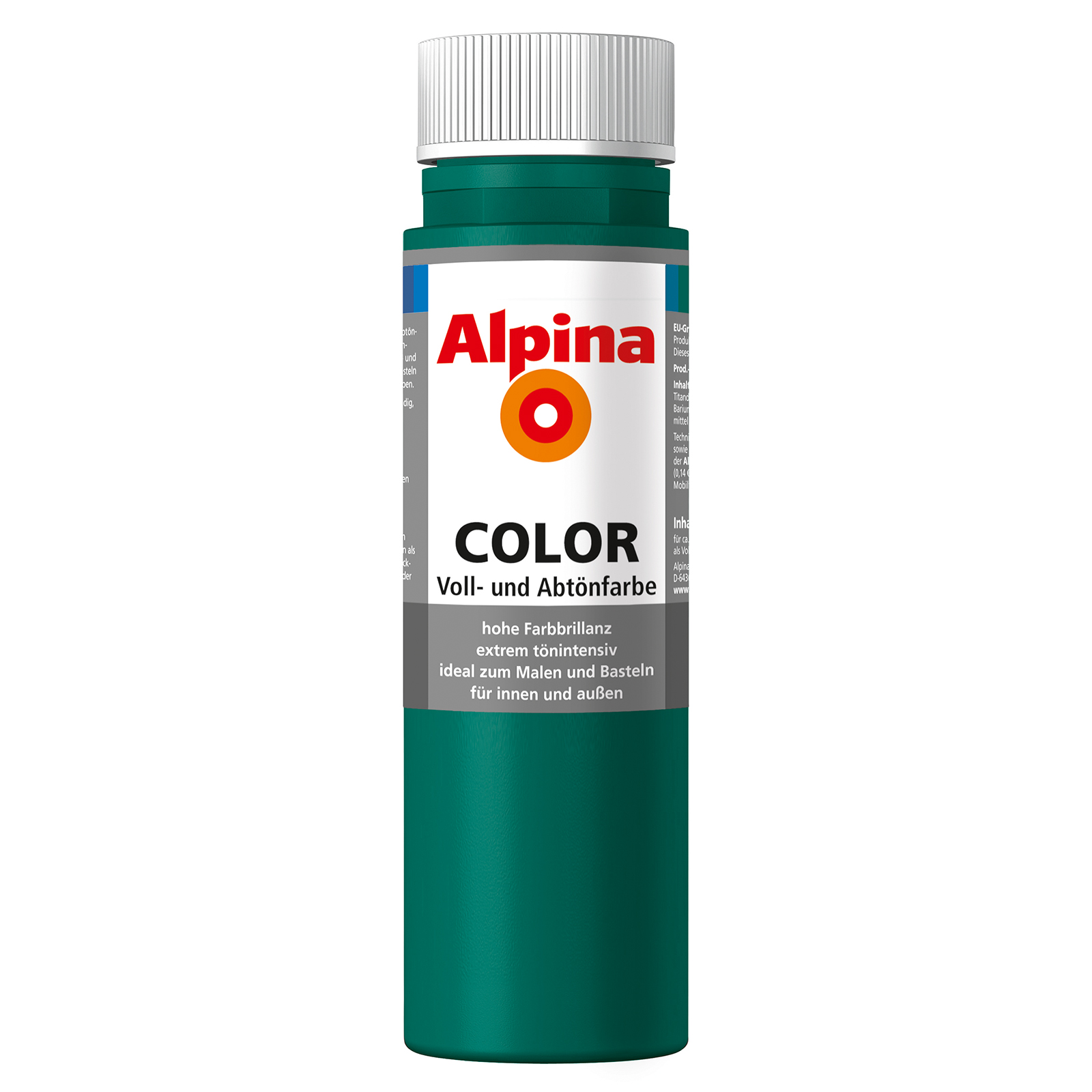 Alpina Voll- und Abtönfarbe COLOR - dunkelgrün - 250 ml