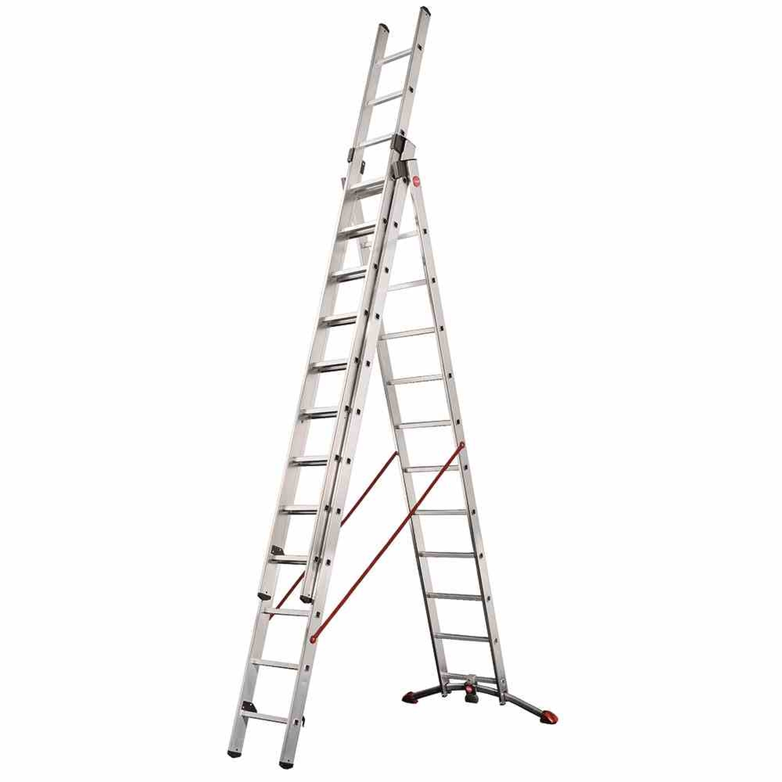 Aluminium-Kombileiter ProfiLOT - 3 x 12 Sprossen