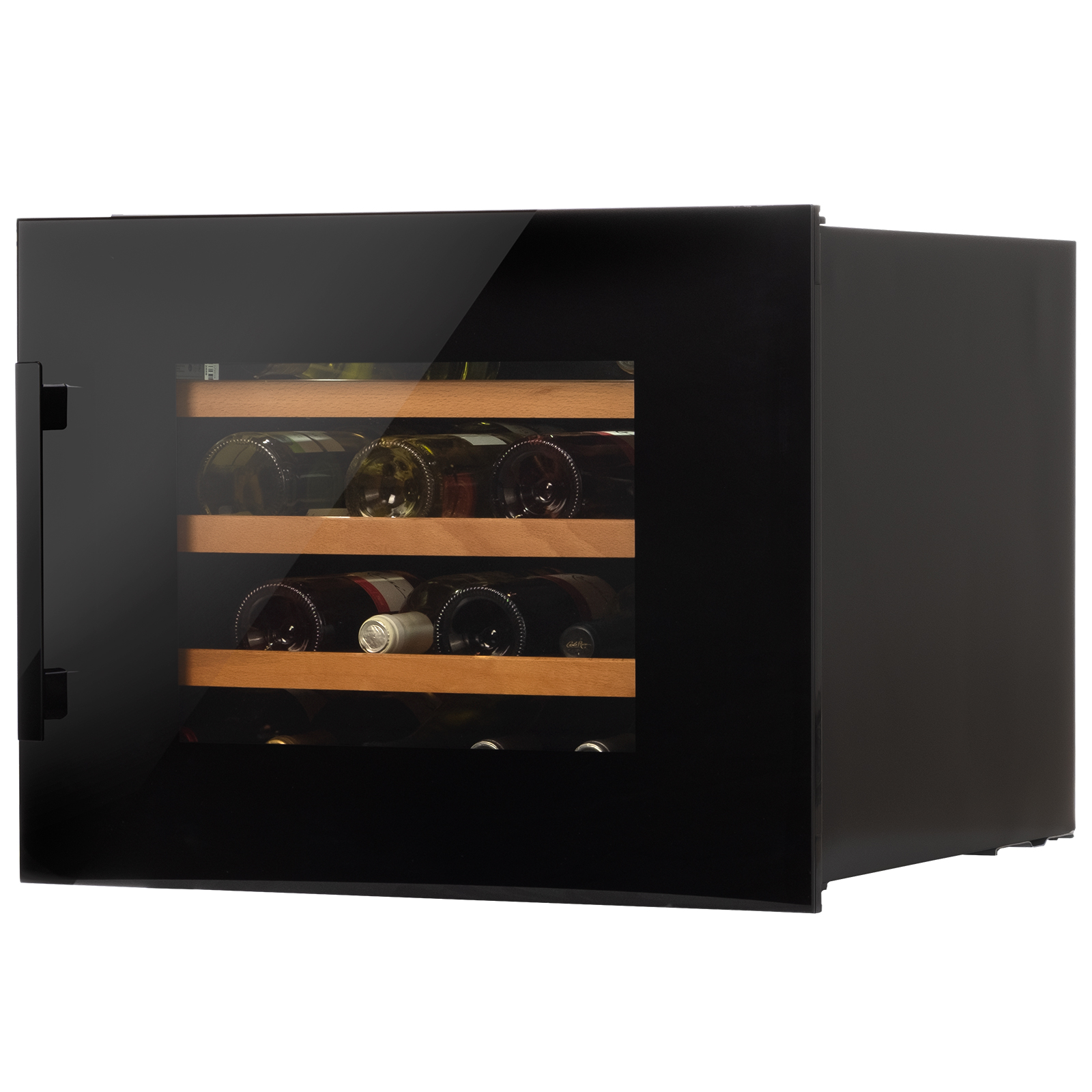AMICA Einbau-Weintemperierschrank WK 341 200 S - schwarz - G