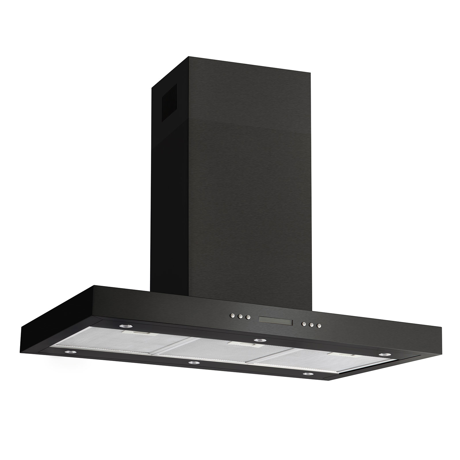 AMICA Inseldunstabzugshaube IH 694 610 S - schwarz - A