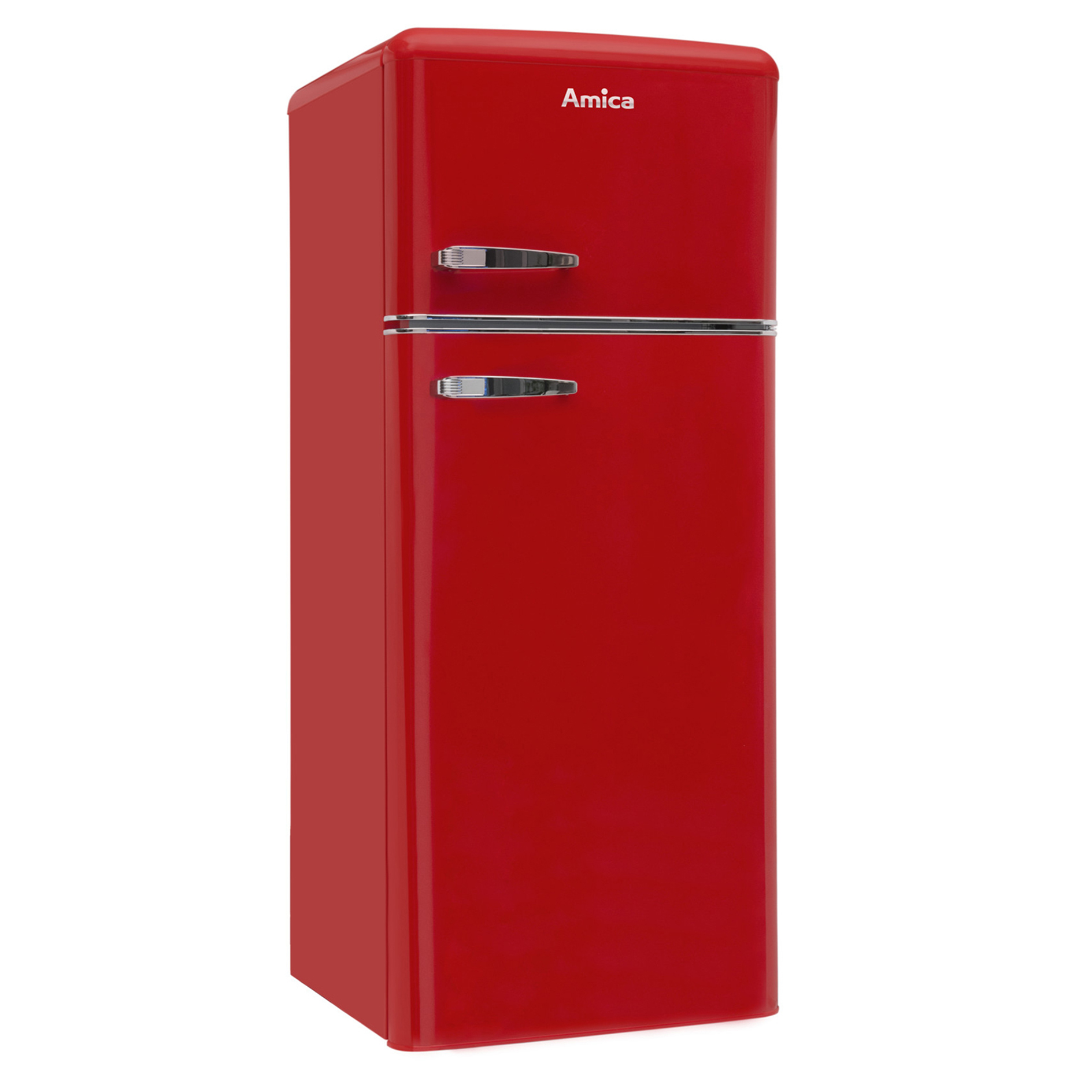 AMICA Kühl-/Gefrierkombination KGC 15630 R - rot - E