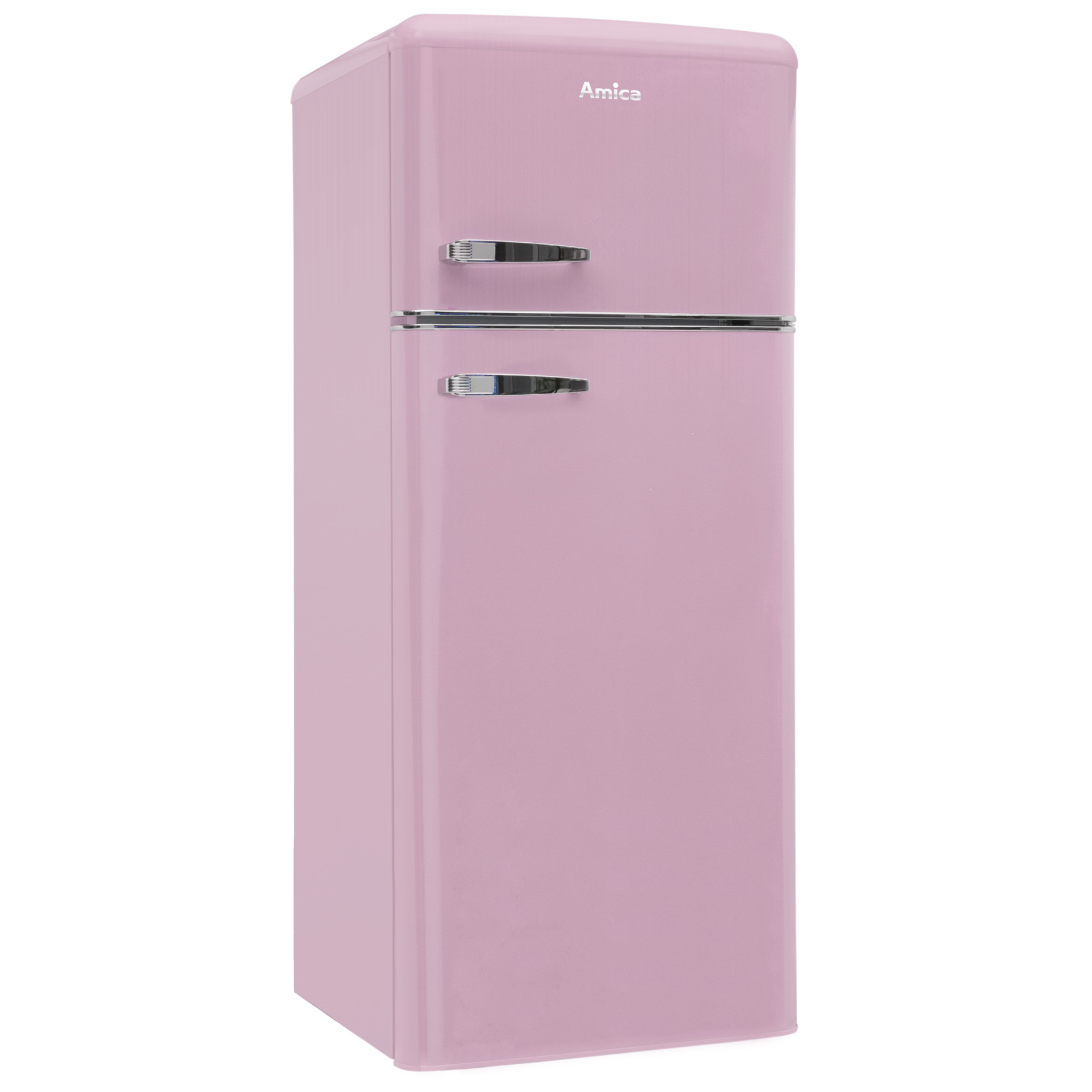 AMICA Kühl-/Gefrierkombination KGC 15636 P - pink - E