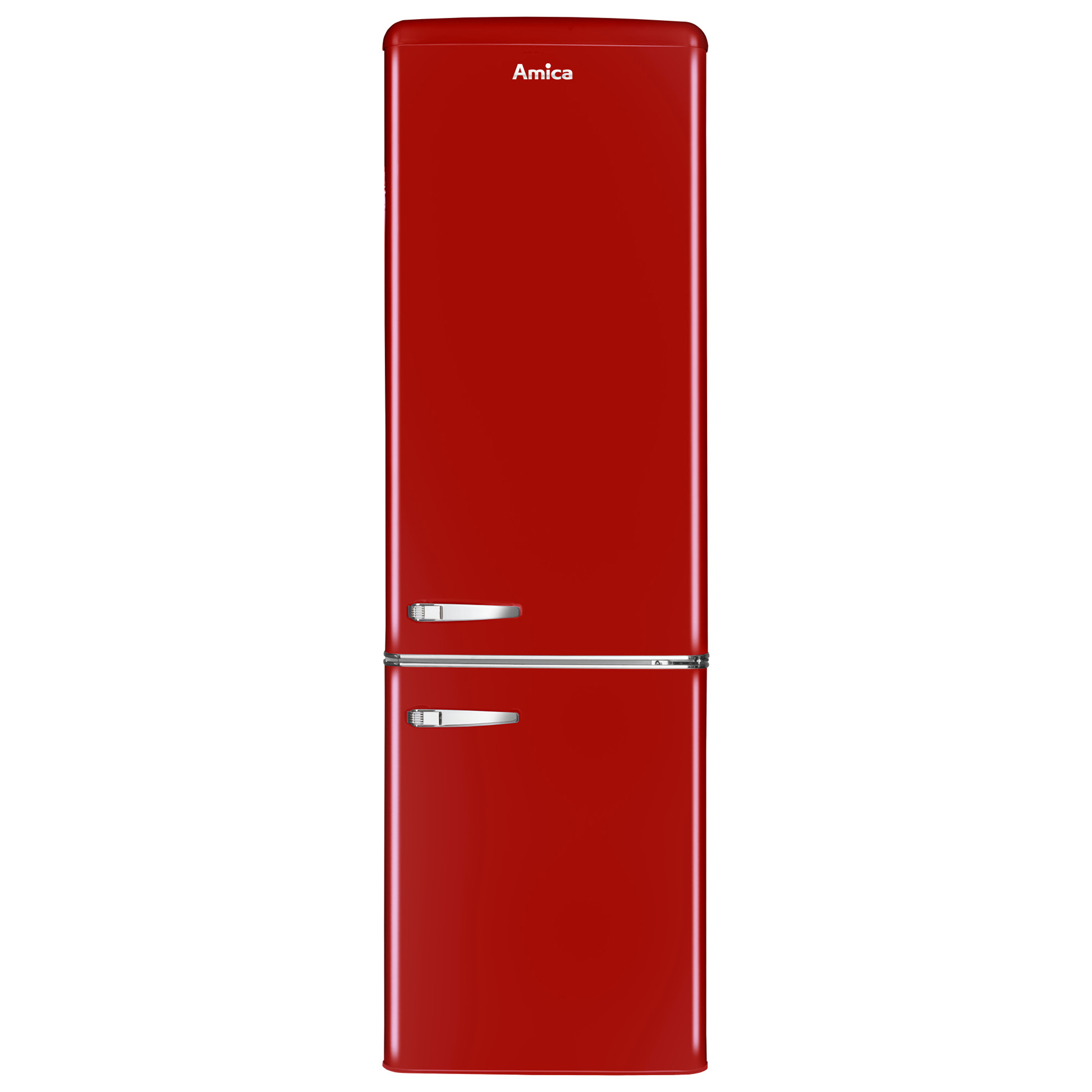 AMICA Kühl-/Gefrierkombination KGCR 387 100 R - rot - E