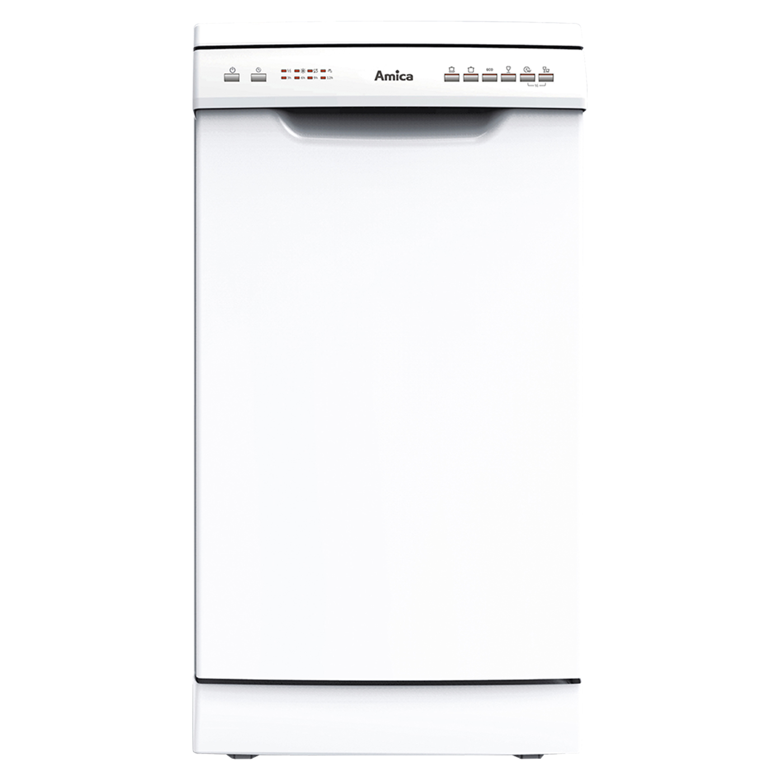 AMICA Stand-Geschirrspüler GSP 14544-1 W - weiß - 45 cm - E