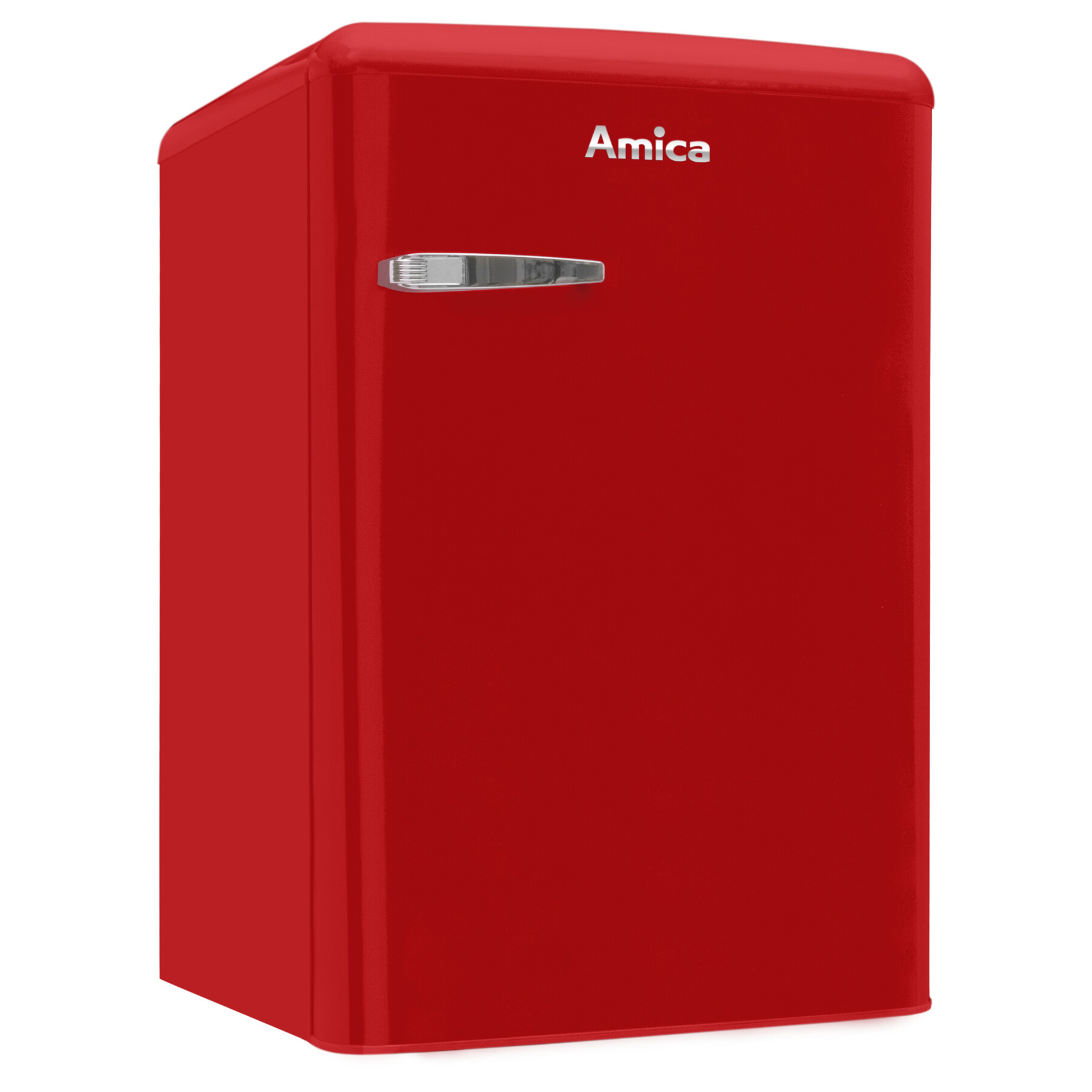 AMICA Vollraum-Kühlschrank VKS 15620-1 R - rot - E