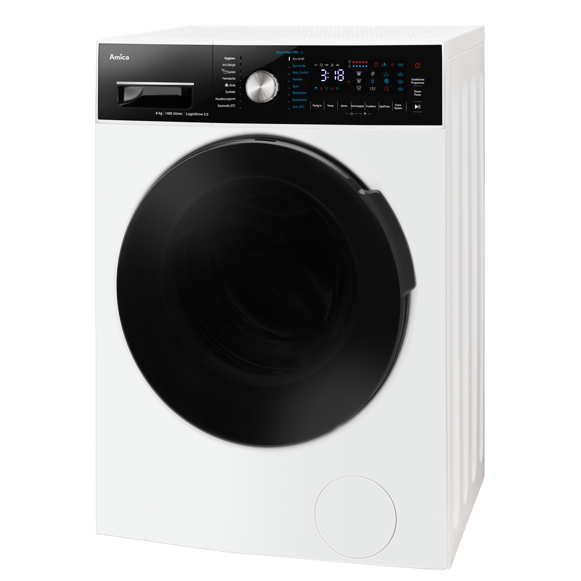 AMICA Waschmaschine WA 484 091 - 8 kg - A