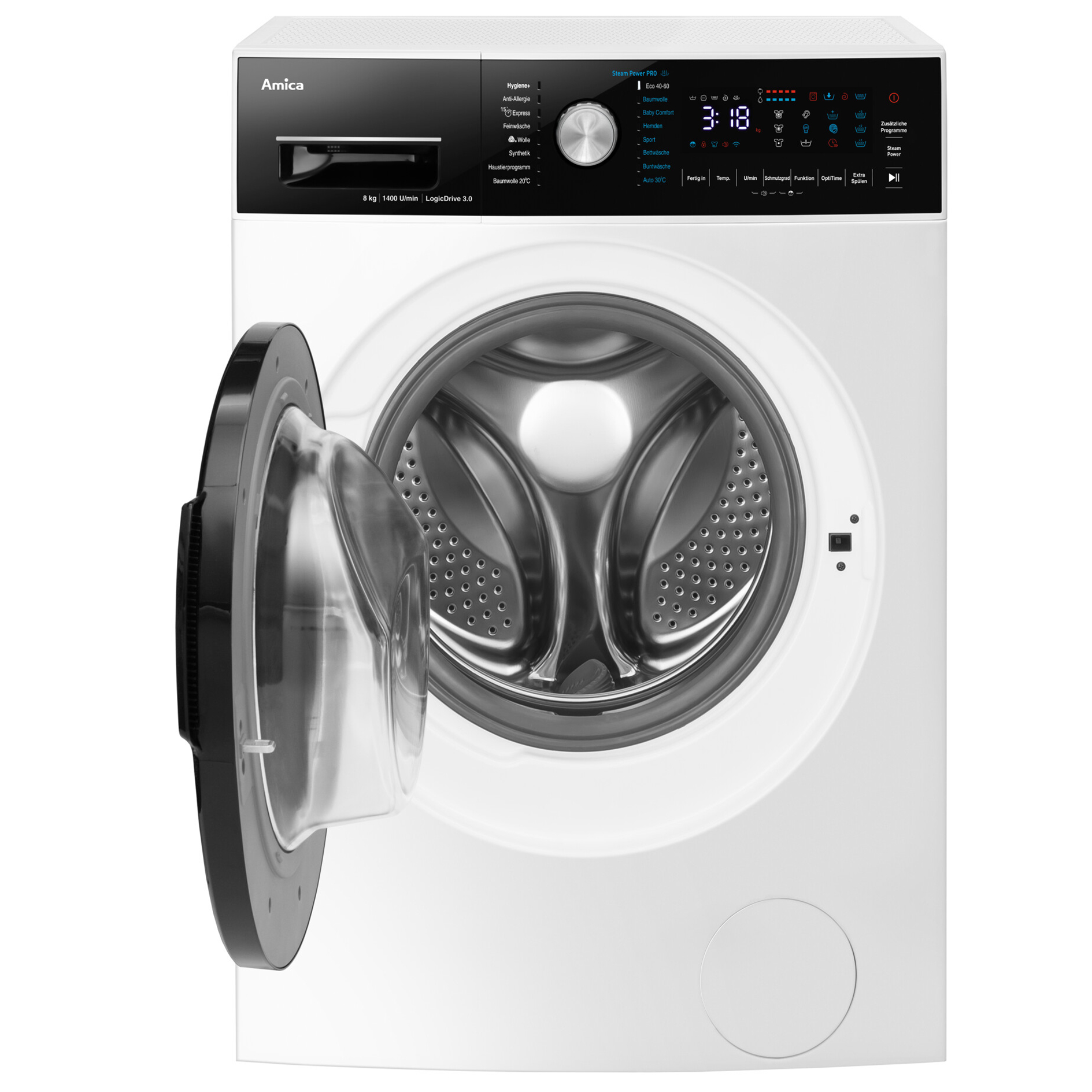 AMICA Waschmaschine WA 484 091 - 8 kg - A