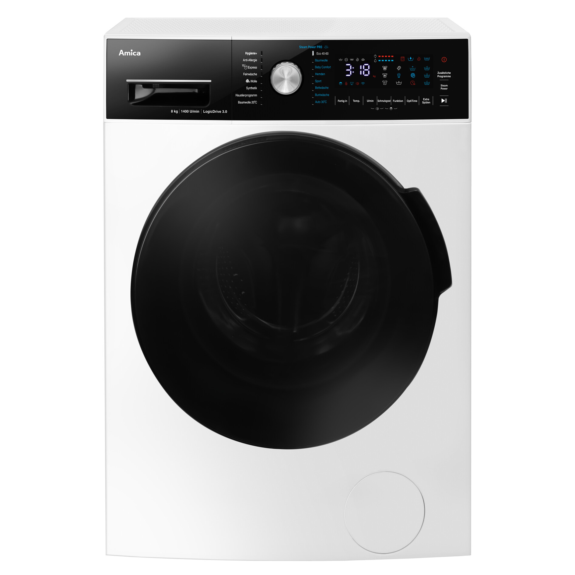 AMICA Waschmaschine WA 484 091 - 8 kg - A