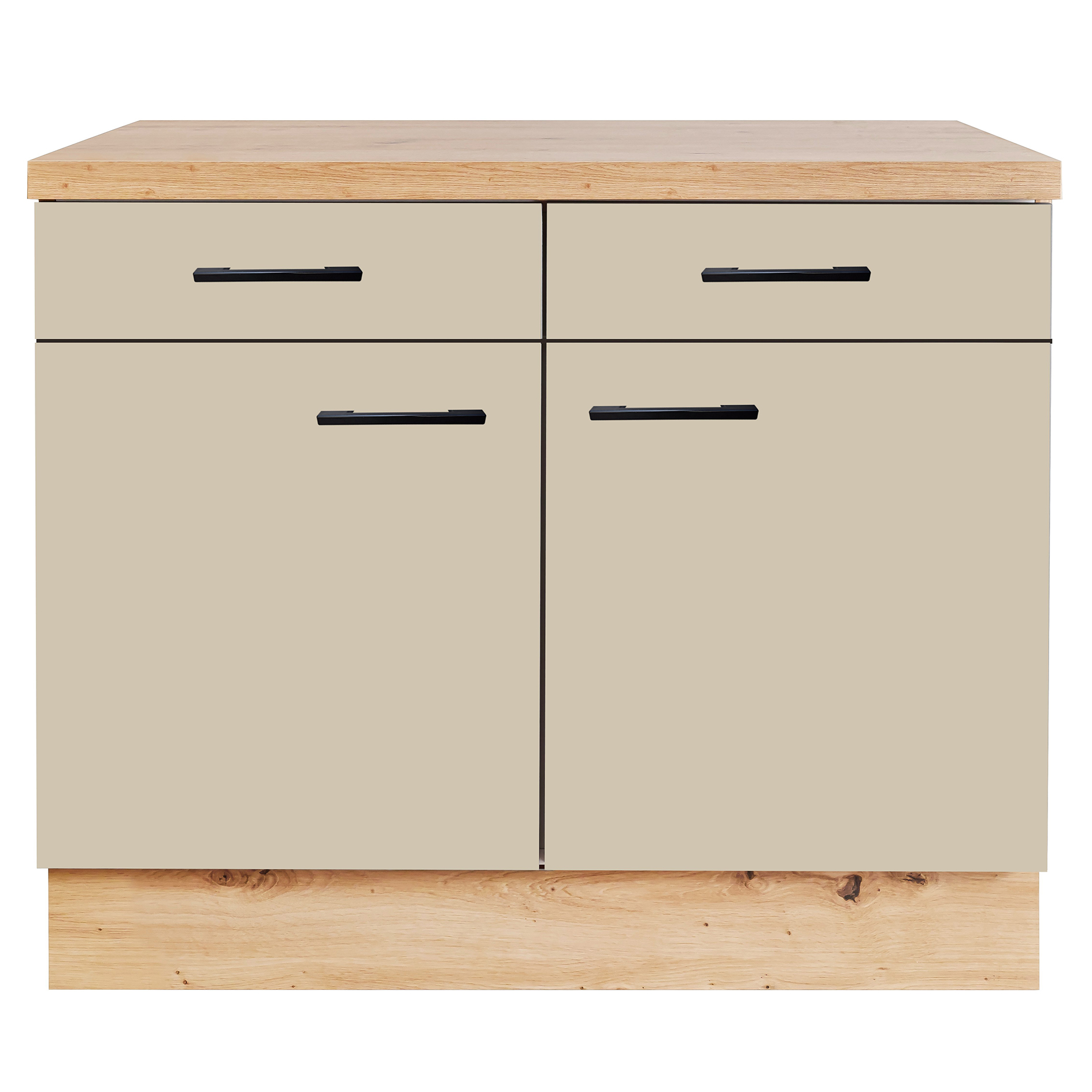 Anrichte - Macadamia matt - 100 cm breit