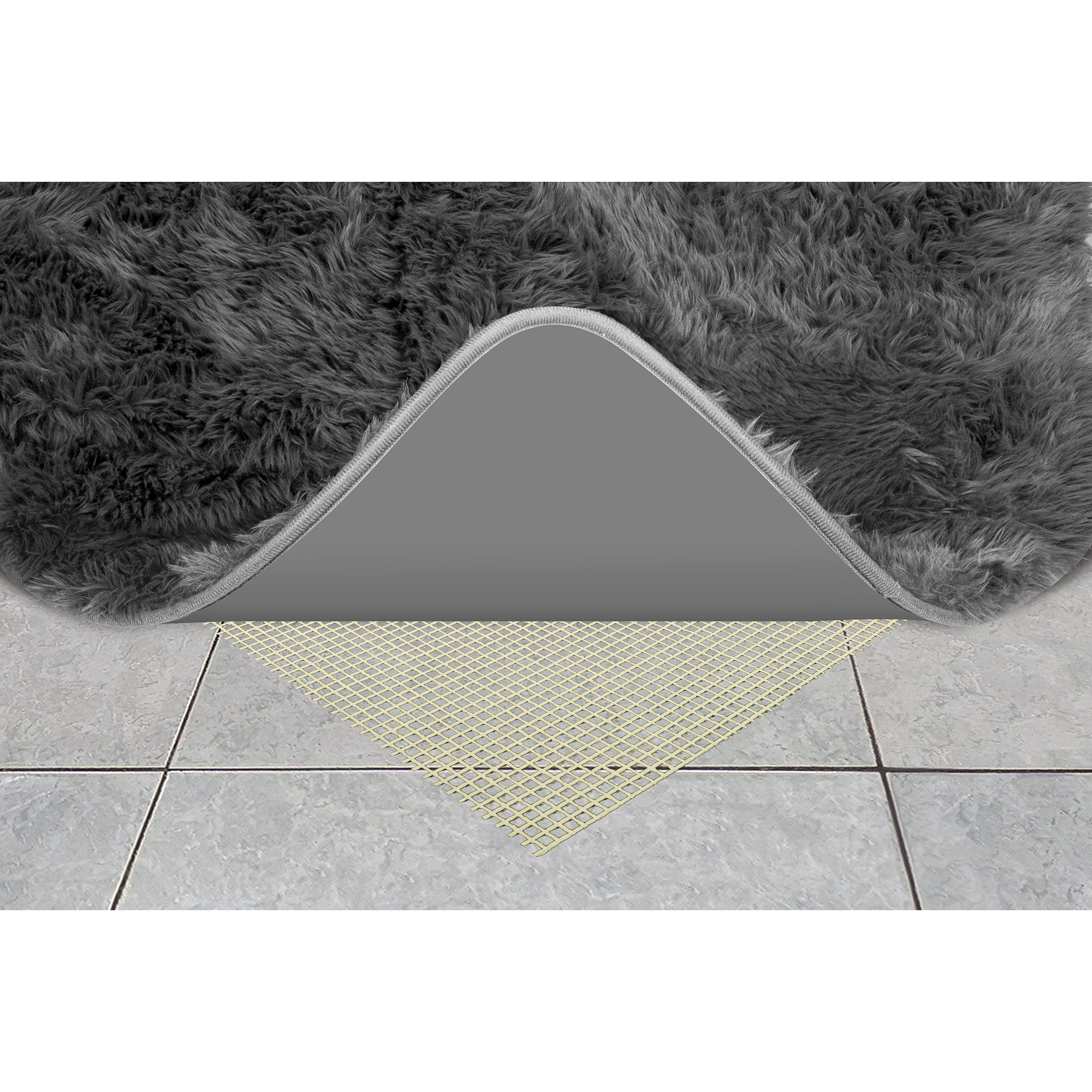 Antirutschgitter - beige - 110x160 cm