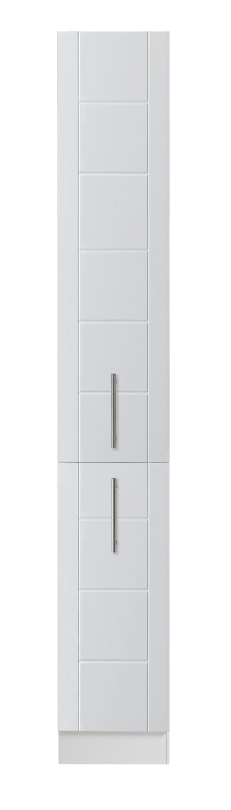 Apothekerschrank BASEL - weiß Hochglanz - weiß - 30 cm