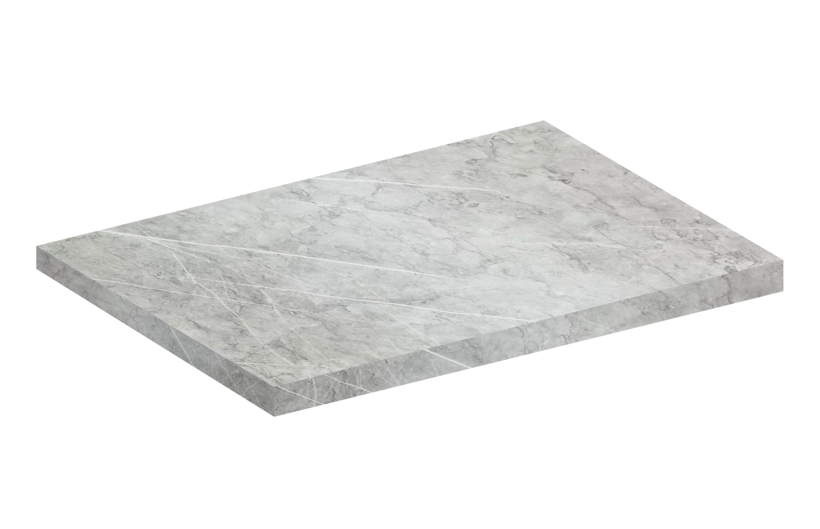 Arbeitsplatte FASOLA - Marmor-Style - 100x60 cm