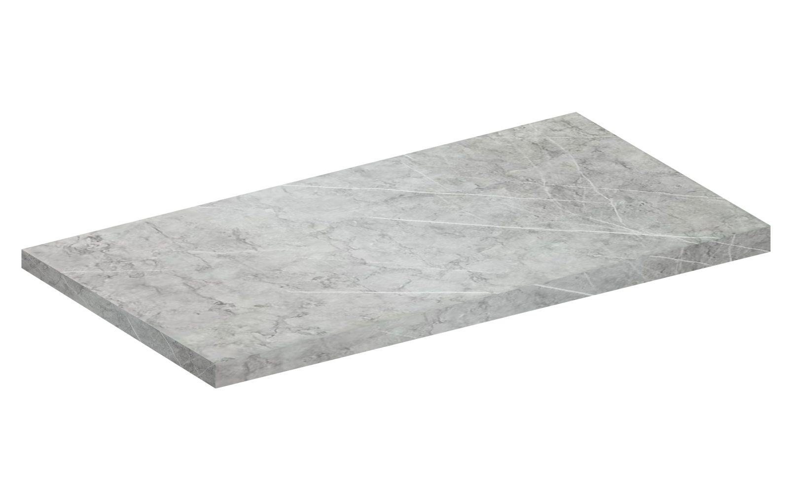 Arbeitsplatte FASOLA - Marmor-Style - 120x60 cm