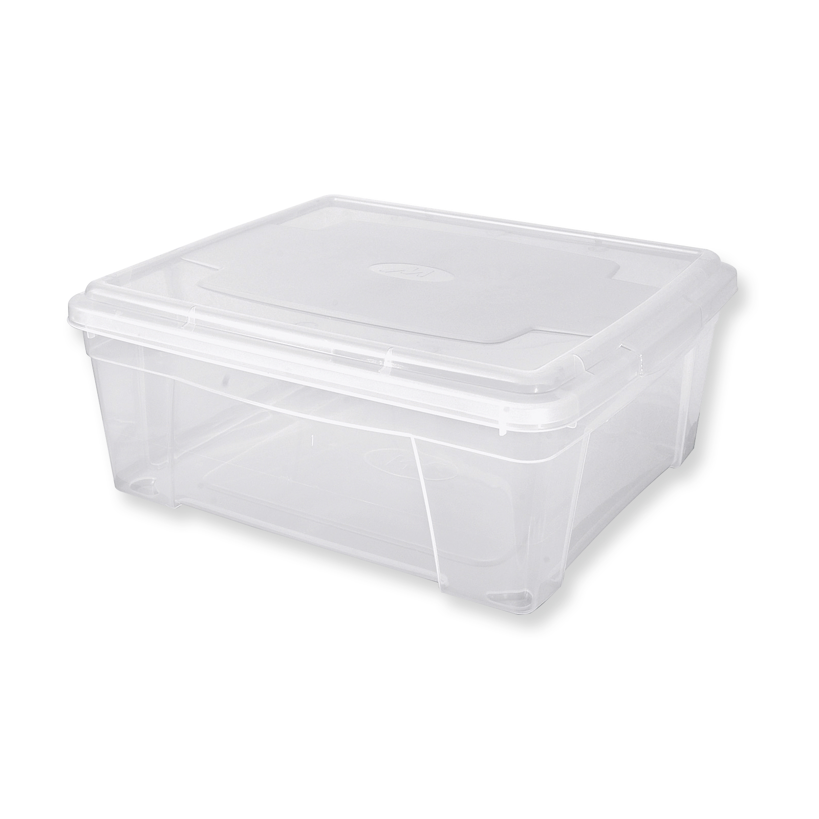 6 Stück Transparente Aufbewahrungsboxen Mit Deckel – Je 6 Liter, Stapelbar