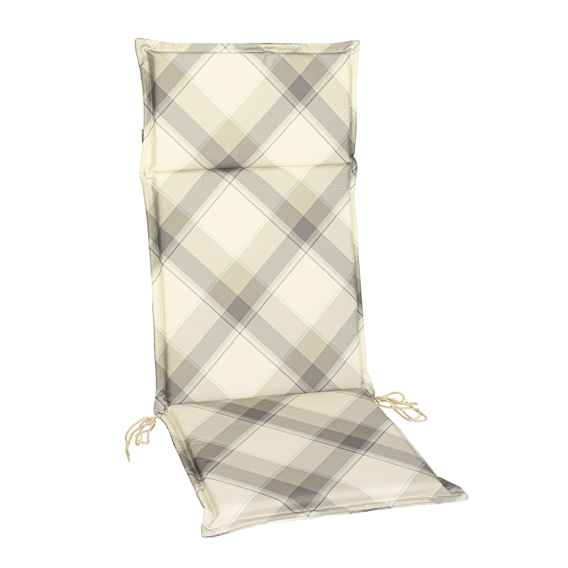 Auflage Hochlehner - beige - Schaumpolsterung