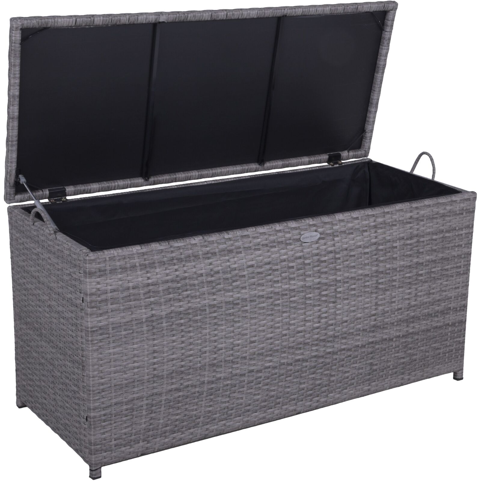 Auflagenbox PATRAS - hellgrau - 120 cm