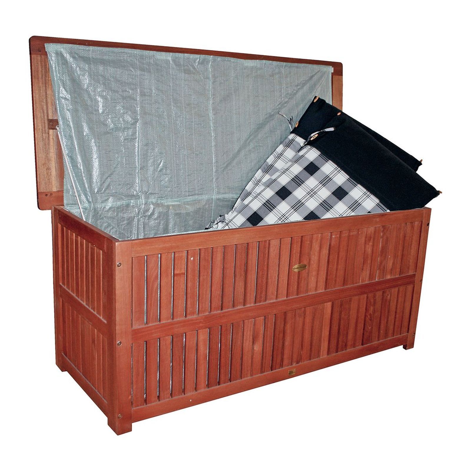Auflagenbox PLANO - Eukalyptus - 130 cm