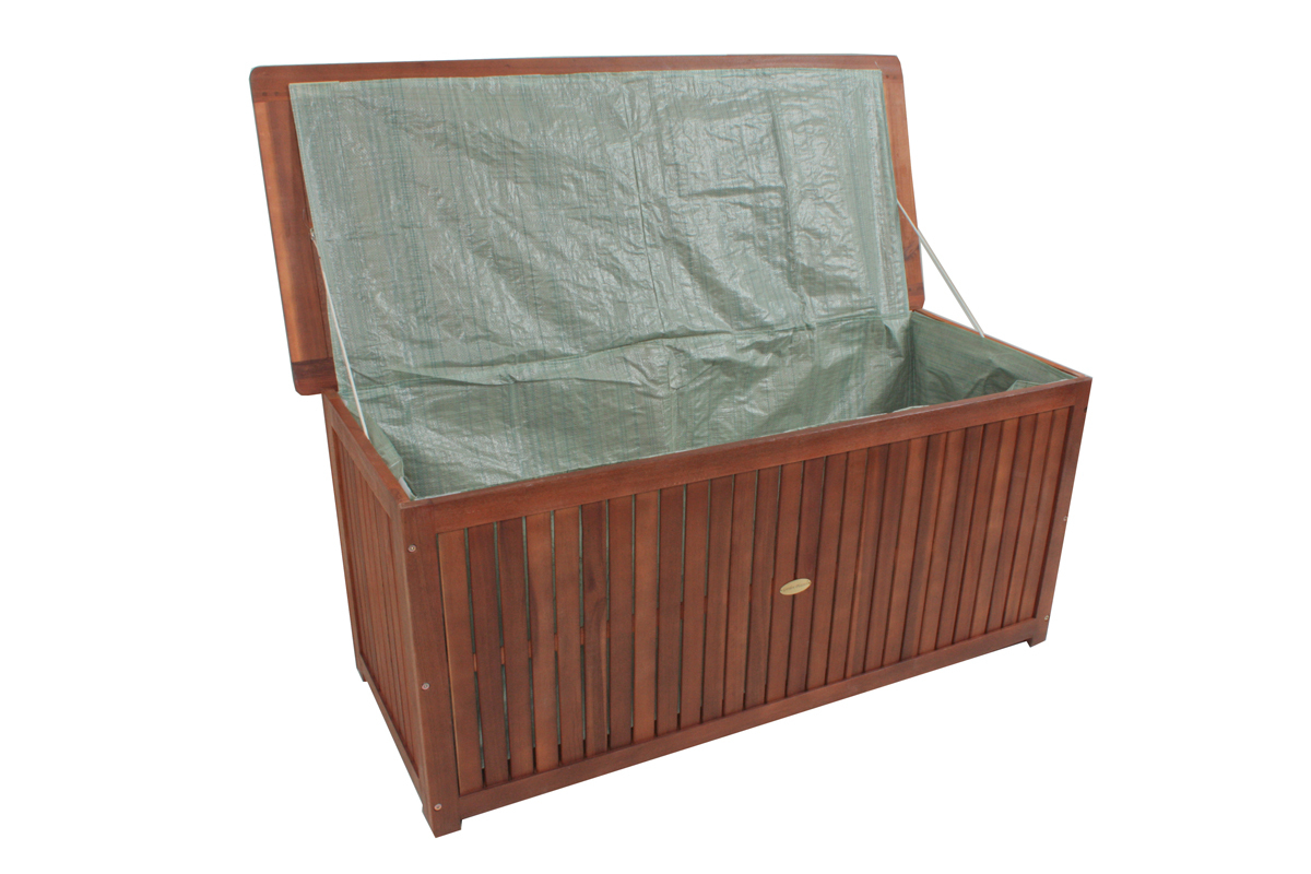 Auflagenbox WASHINGTON - Akazie - mitt Innentasche - 133 cm
