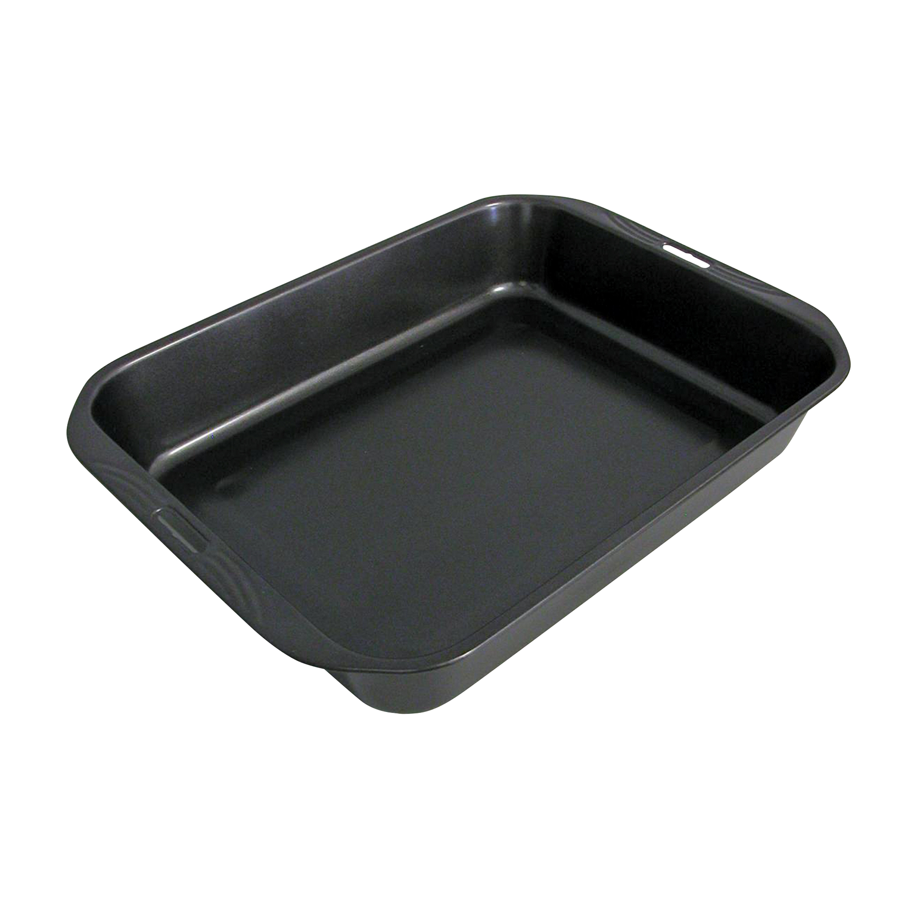 Auflaufform - schwarz - 37x27 cm