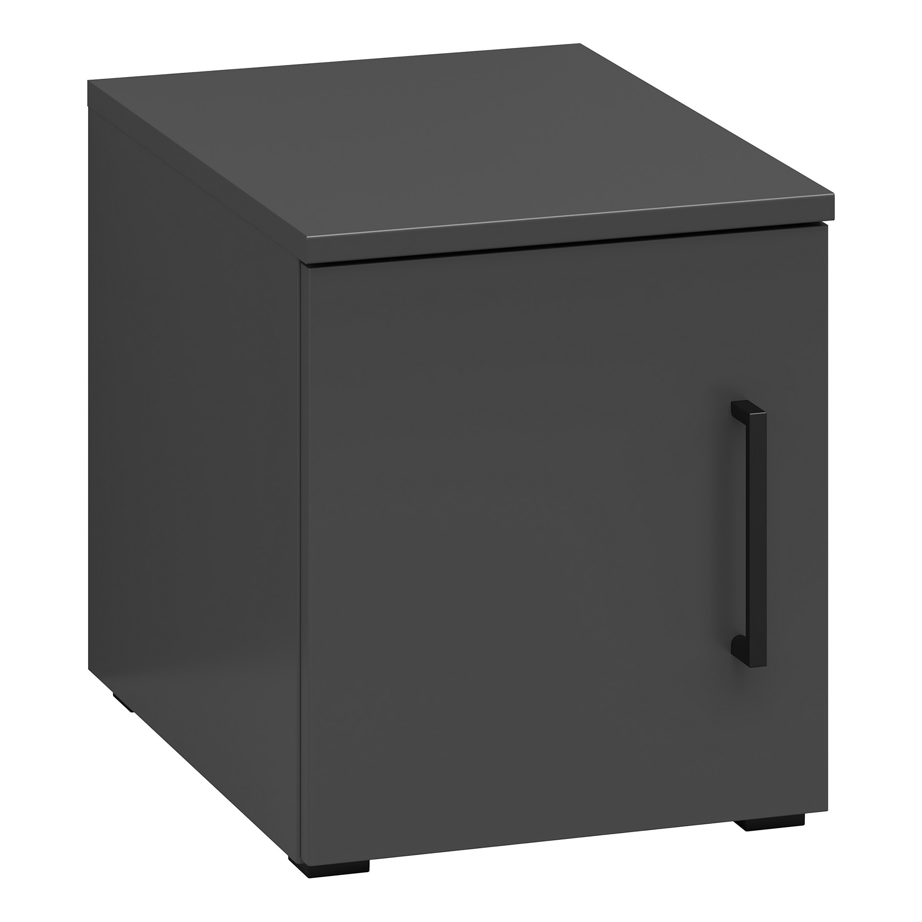 Aufsatzelement - auch hängend verwendbar - anthrazit - Breite 30 cm