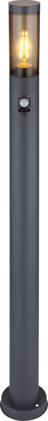 Außenleuchte - anthrazit - Bewegungssensor - 110 cm