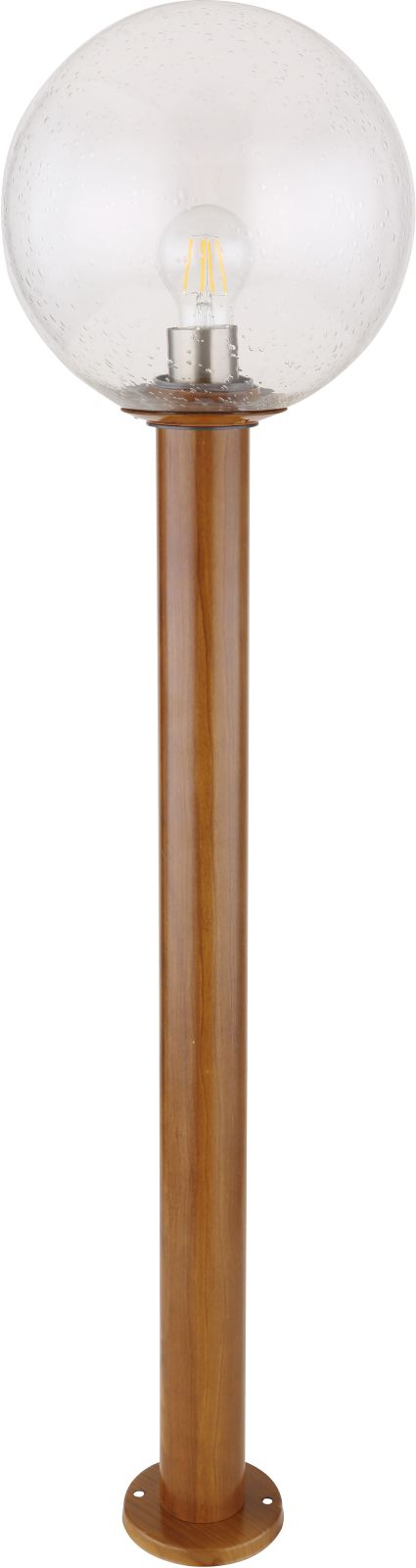 Außenleuchte - braun - Aluminium - 100 cm hoch