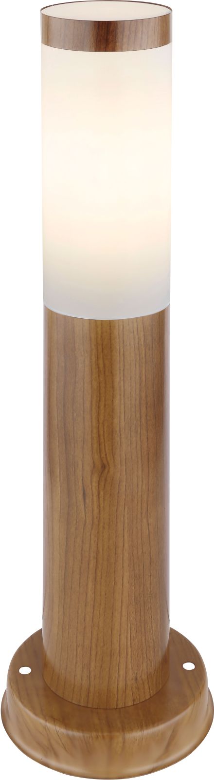 Außenleuchte - Holzoptik-opal - 45 cm