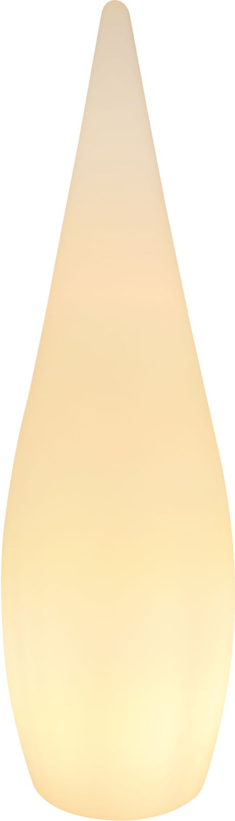 Außenleuchte - weiß - 96 cm hoch