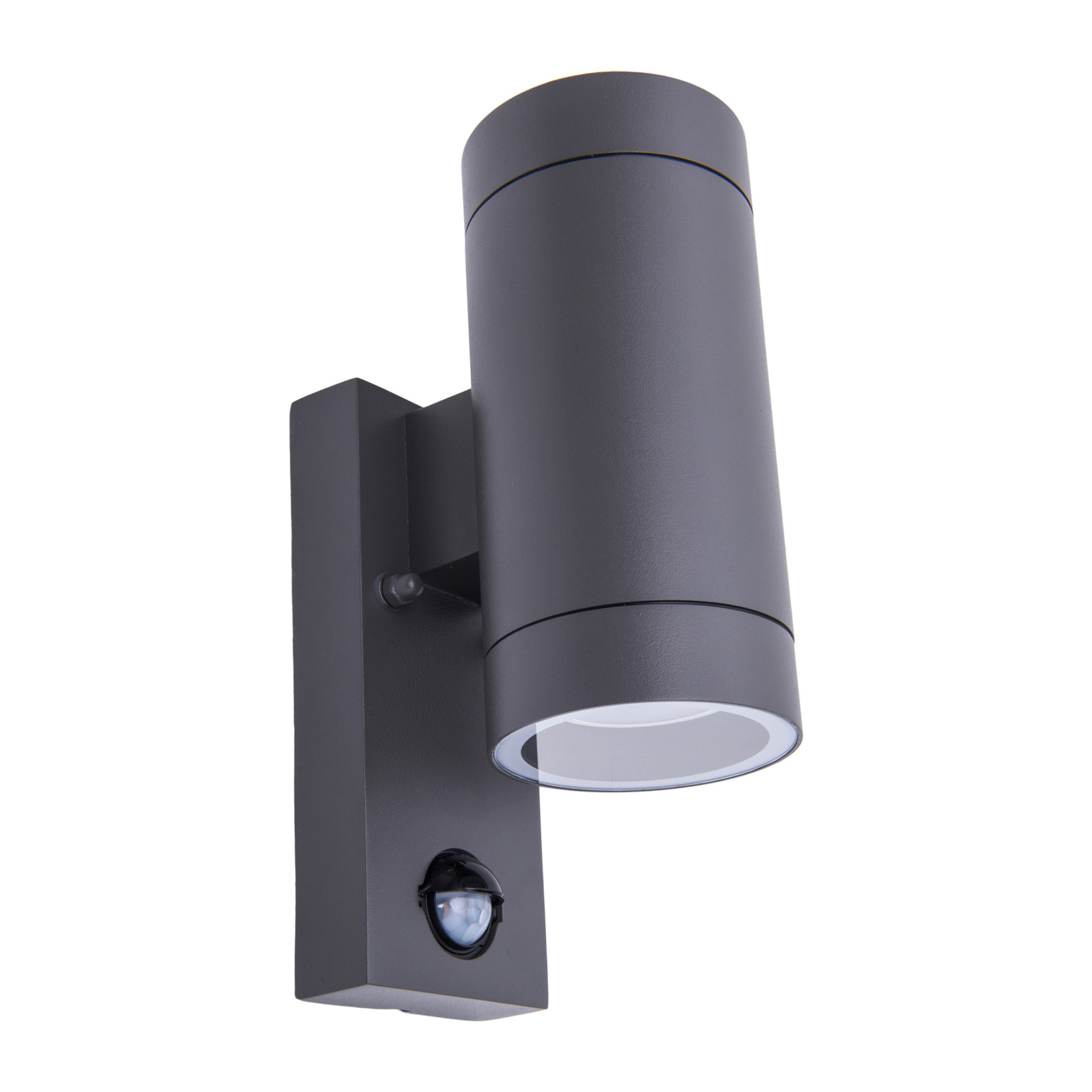 Außenwandleuchte ROMBE - anthrazit - Up/Downlight - mit Bewegungsmelder