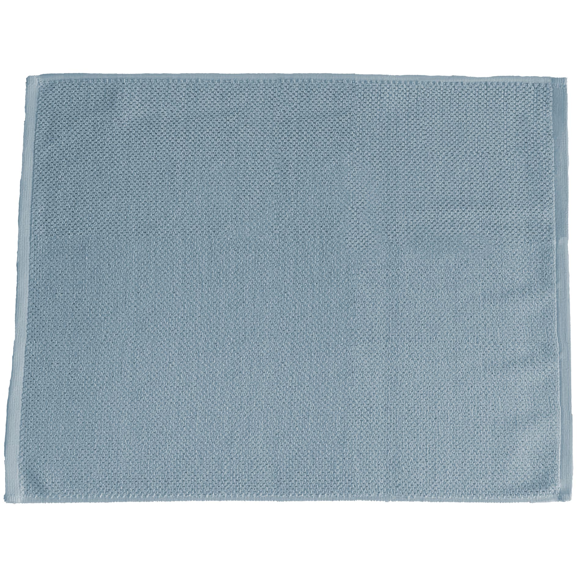 Badematte - blau - Baumwolle - 70x50 cm