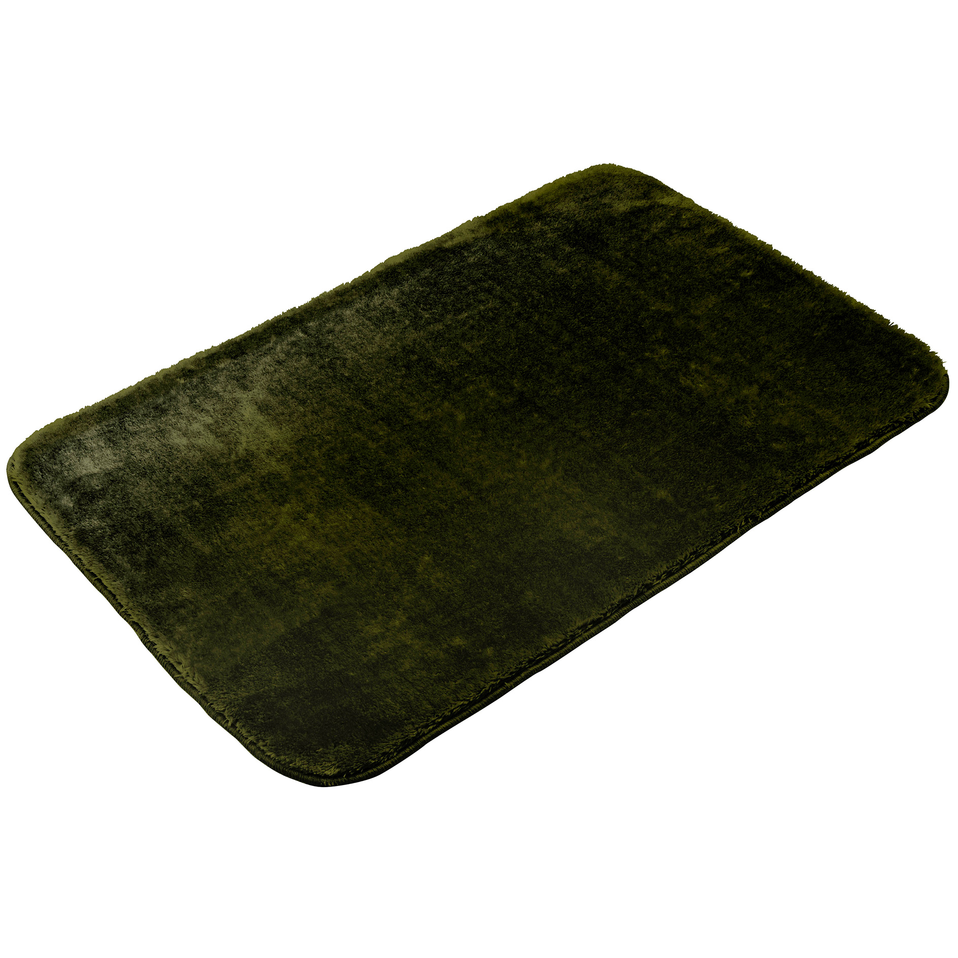 Badematte - oliv - Antirutsch-Noppen - 50x80 cm