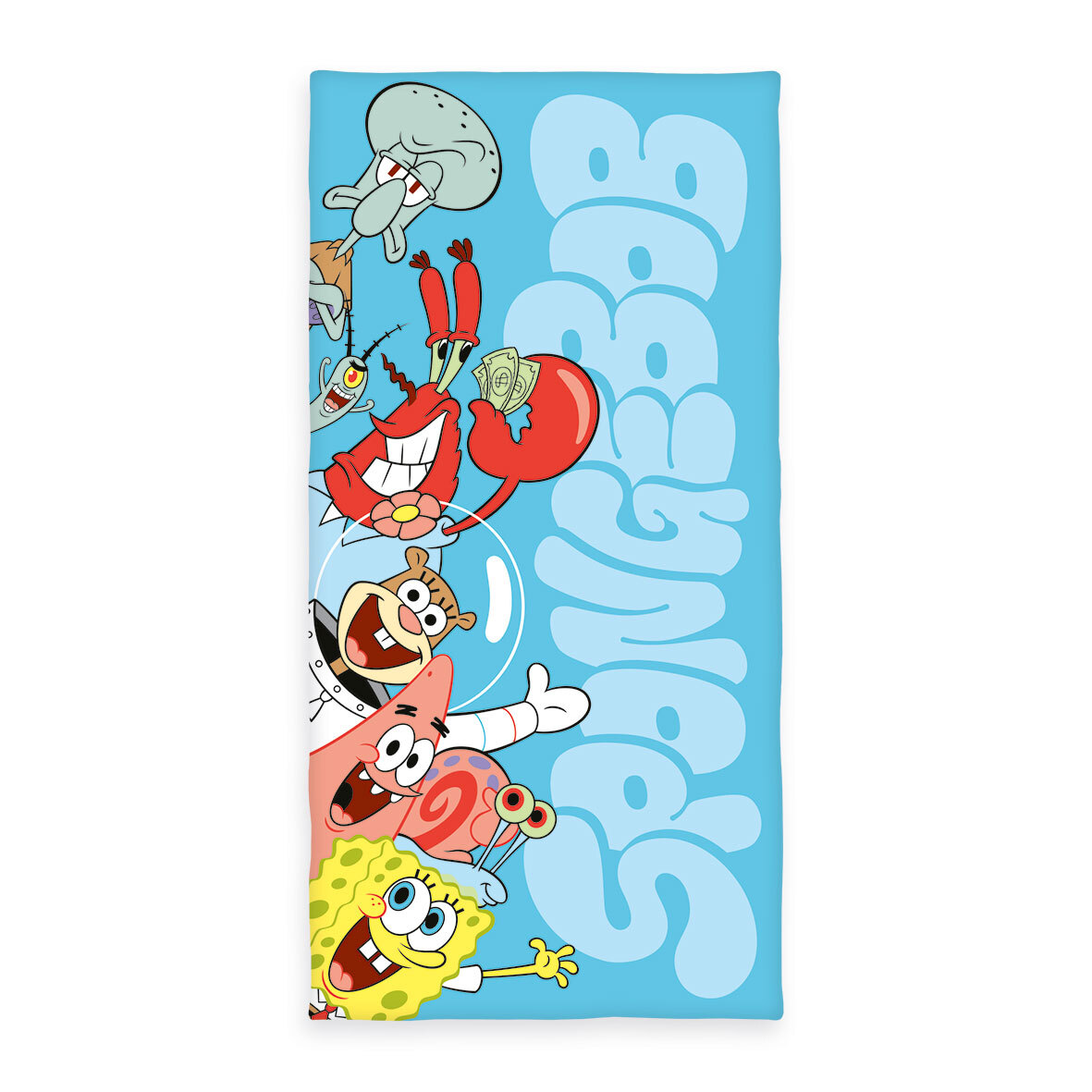 Badetuch SPONGEBOB - bunt - 75x150 cm
