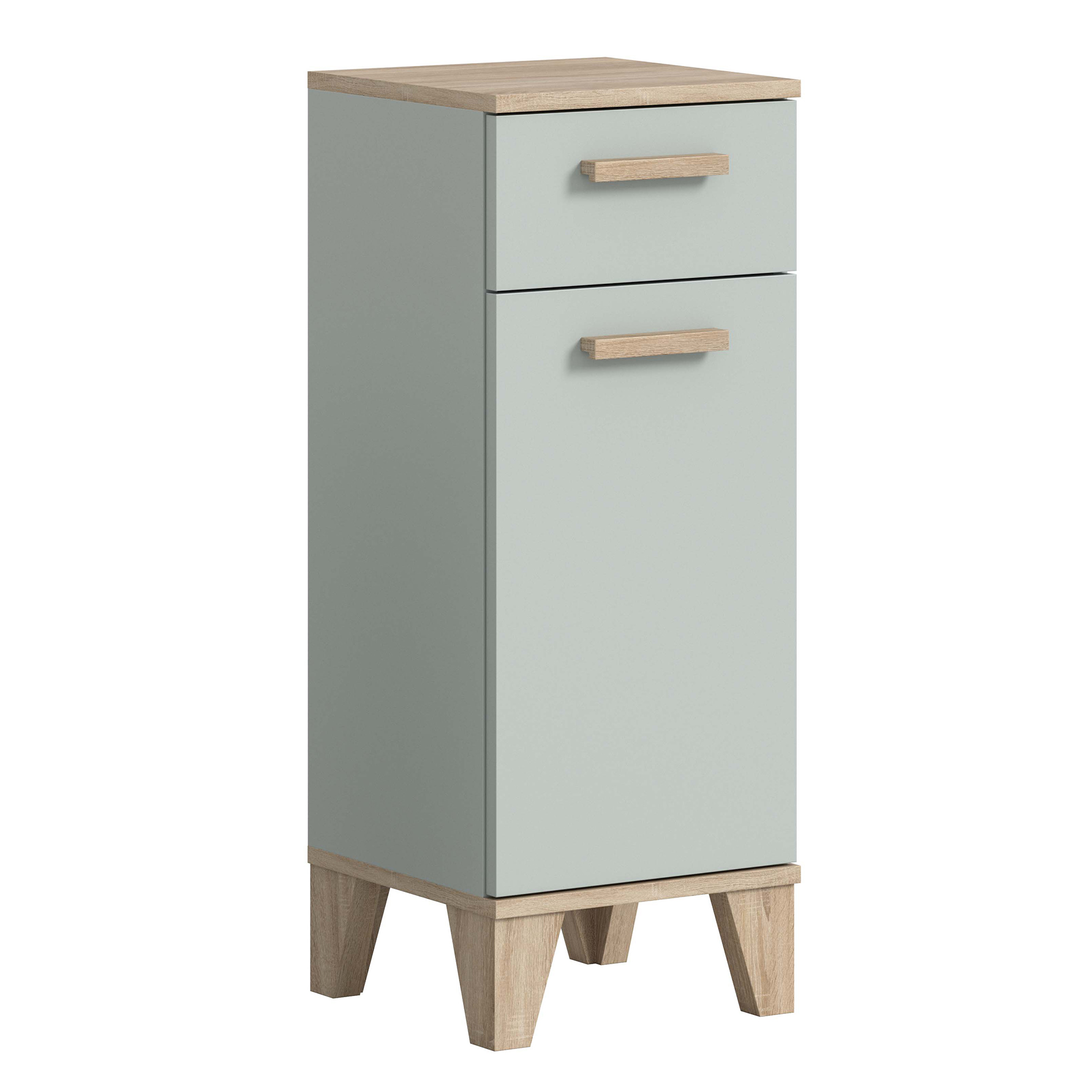 Badschrank STAR - hellgrün - 87 cm hoch
