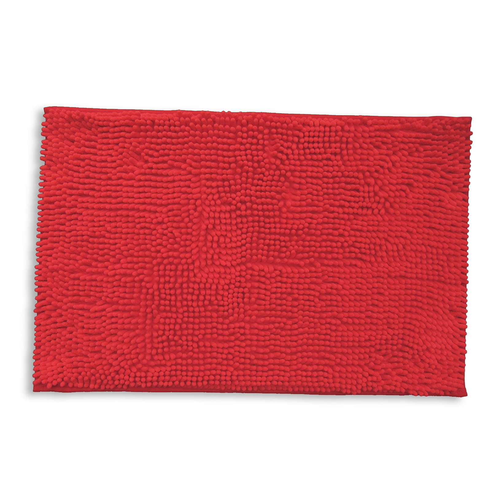 Badteppich - rot - 60x100 cm