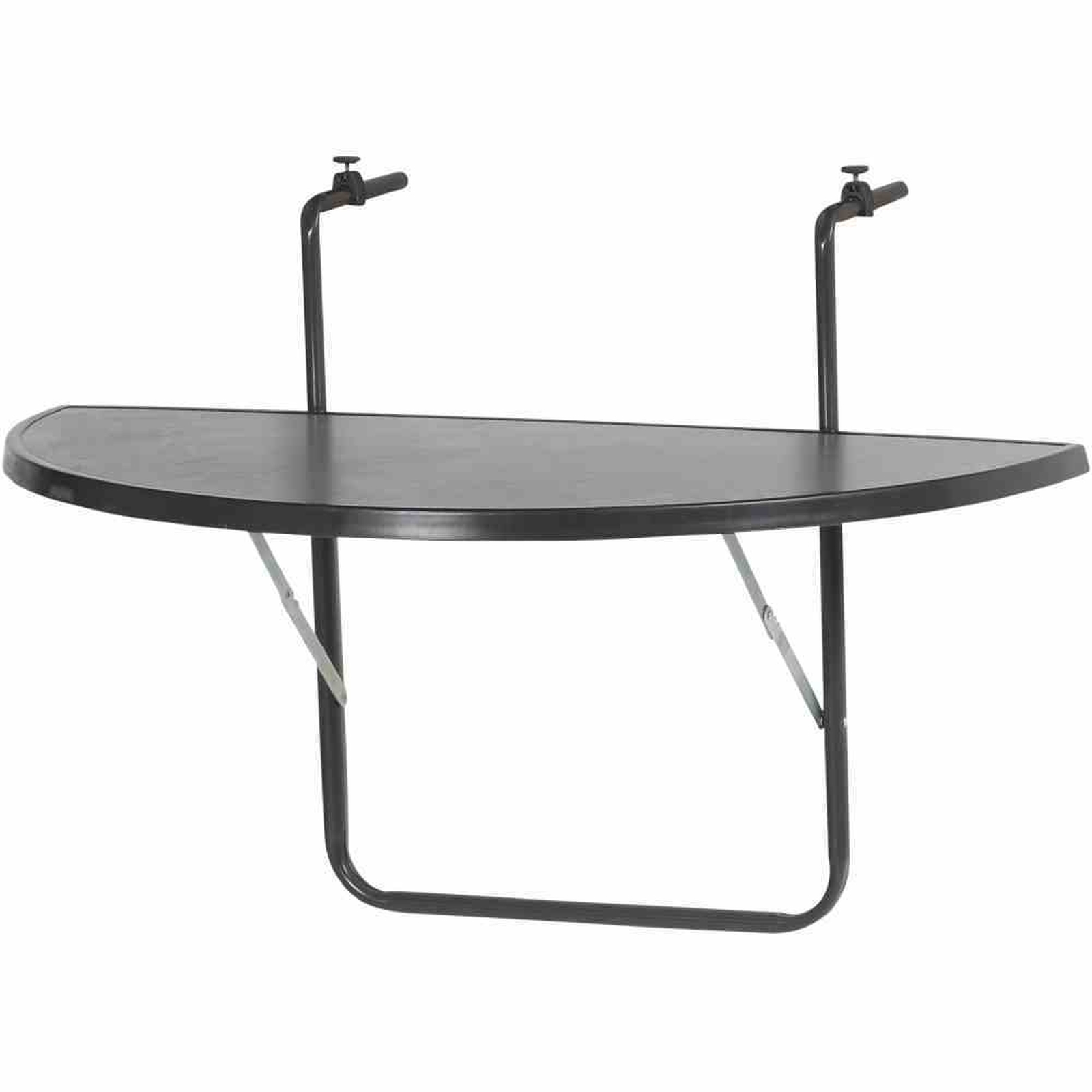 Balkonhängetisch - anthrazit - 100x50 cm